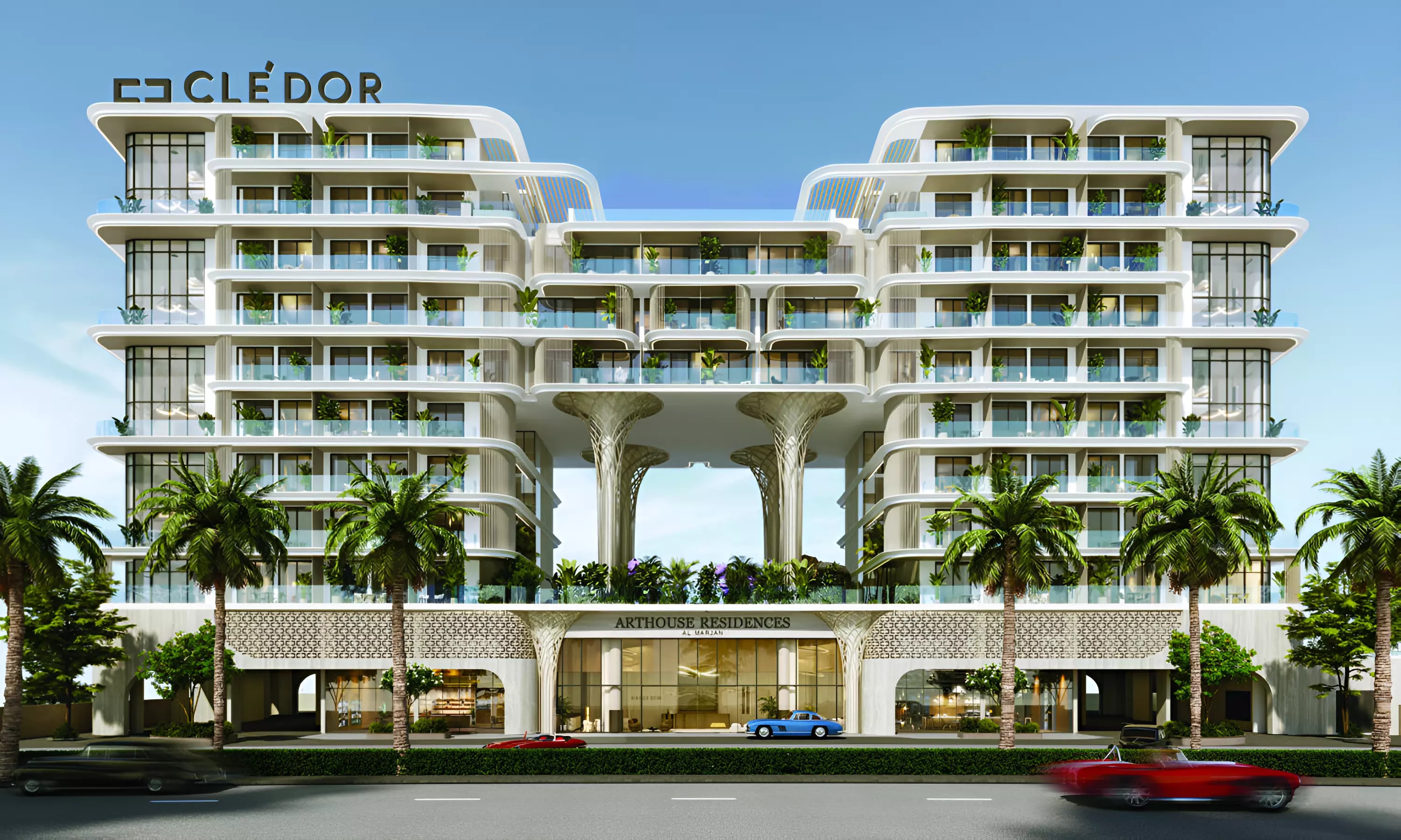 Impressie van Arthouse Residences, appartementen van Cledor in Al Marjan Island, Ras Al Khaimah