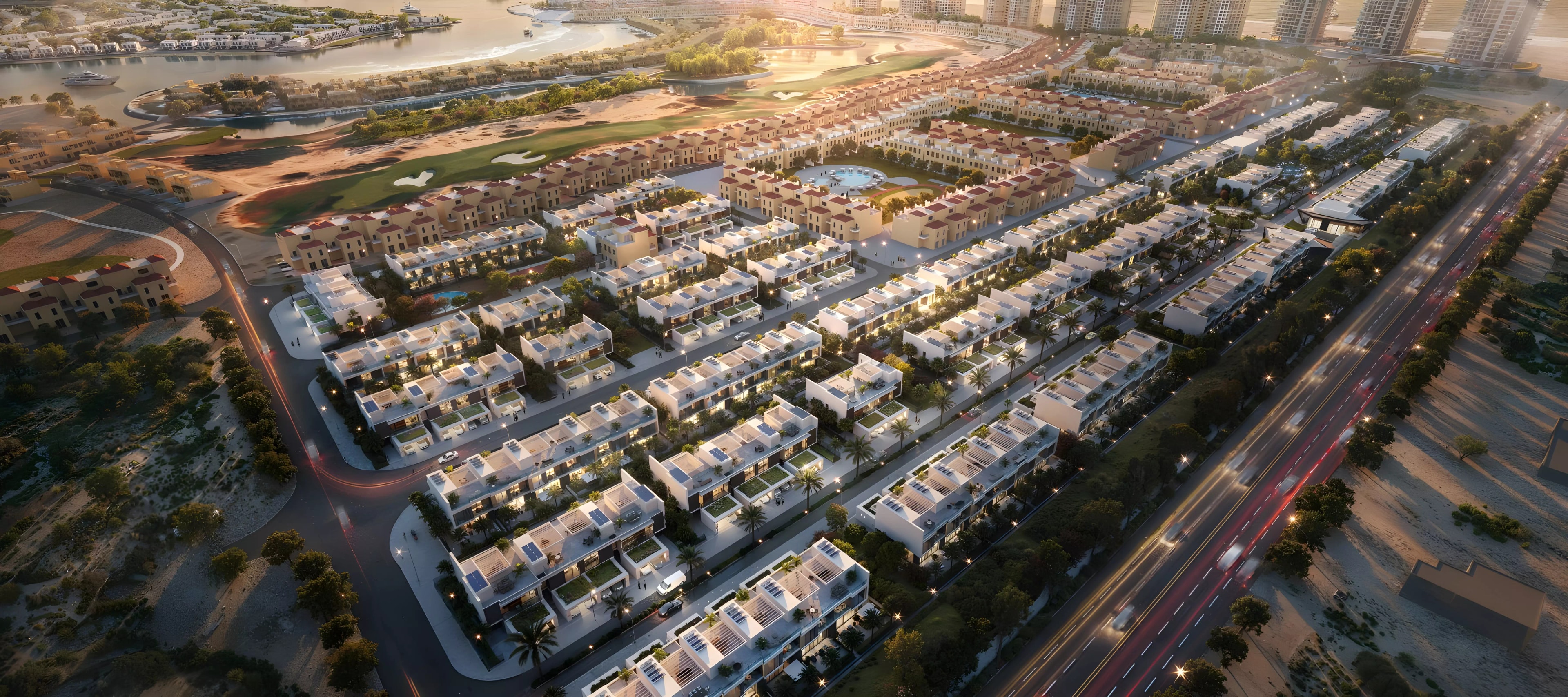 Impressie van Aila Homes, townhouses van Al Hamra Real Estate Management Services in Al Hamra Village, Ras Al Khaimah