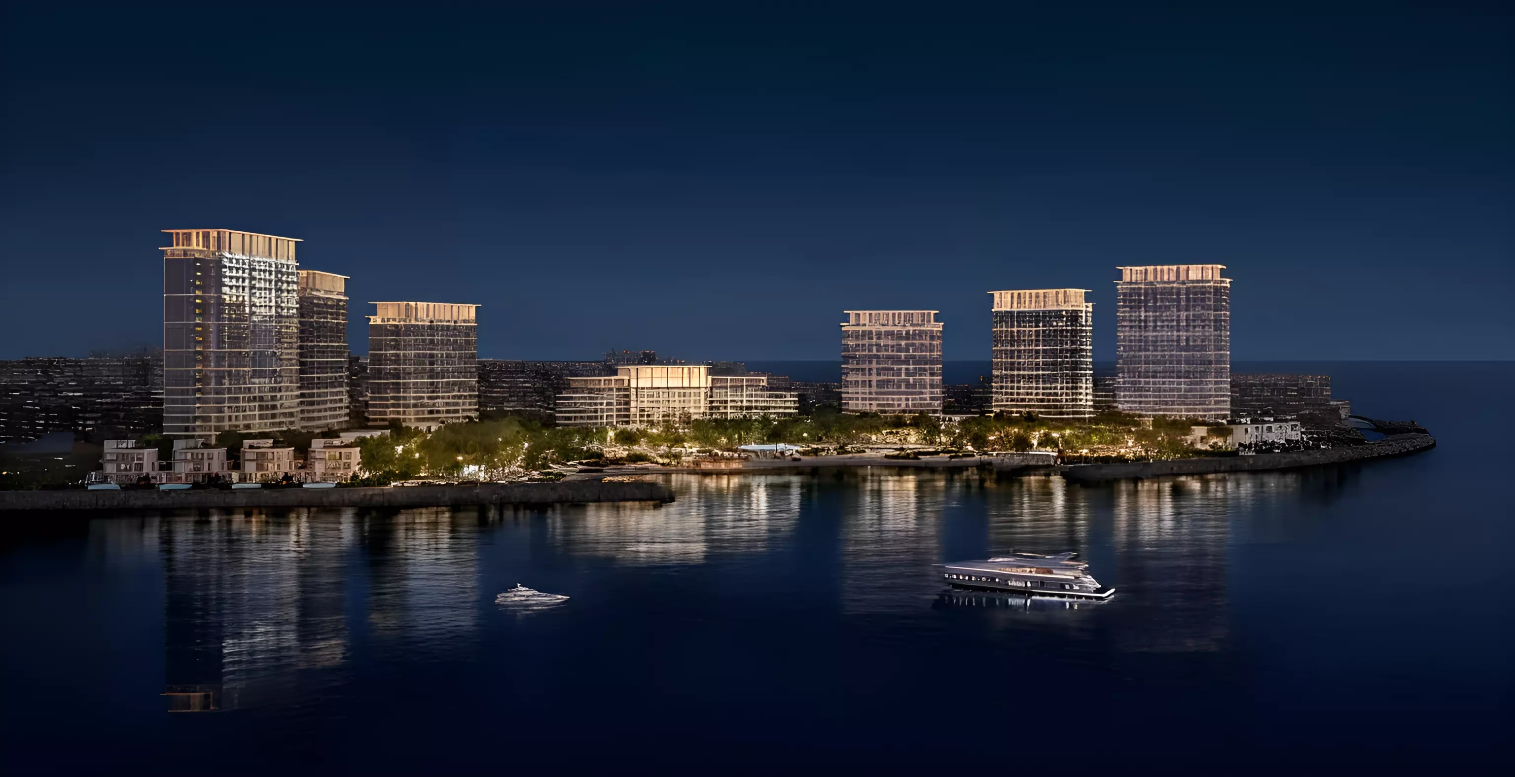 Impressie van Address Residences Al Marjan Island, woningen van Emaar Properties in Al Marjan Island, Ras Al Khaimah