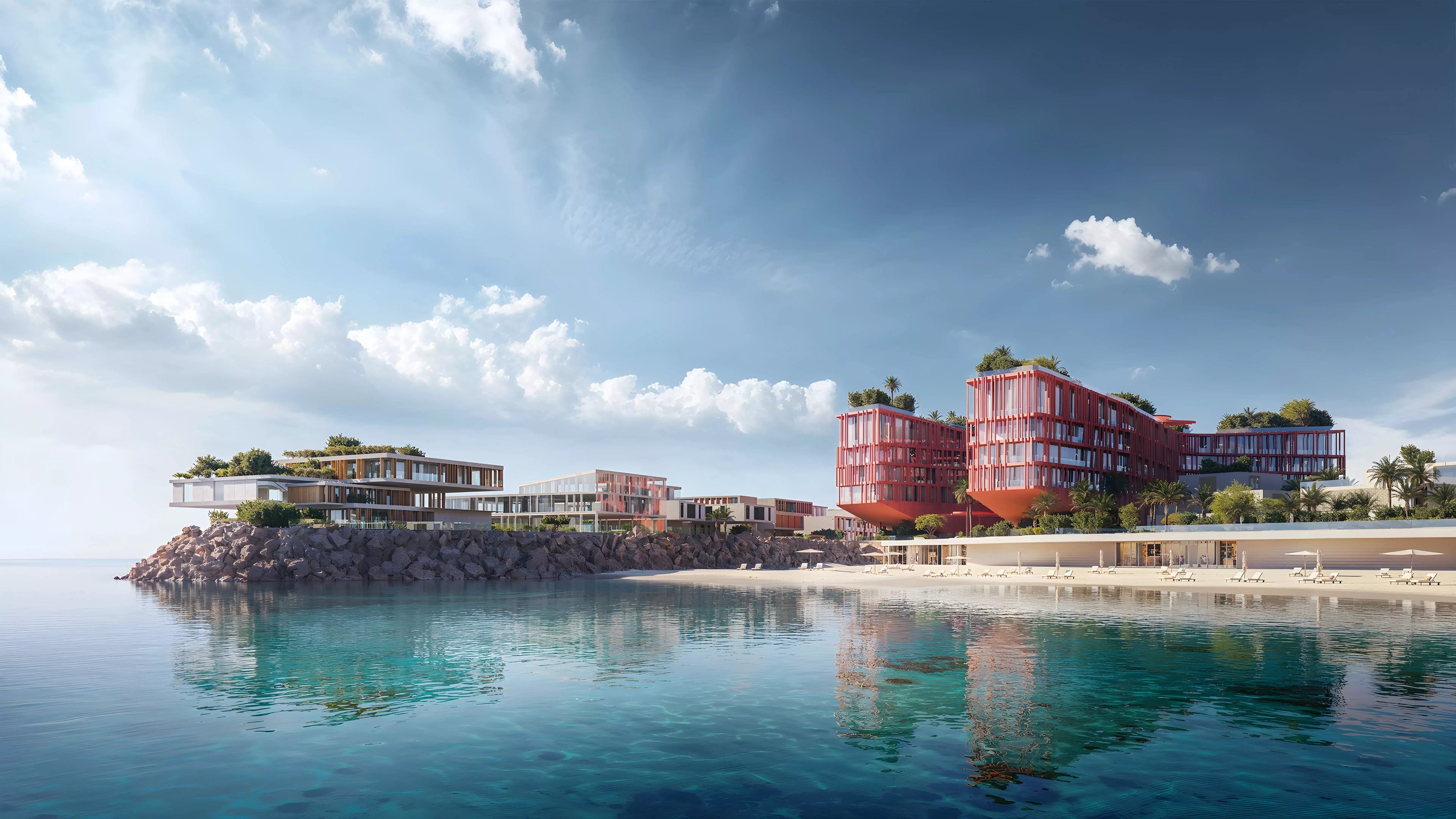 Impressie van Mira Coral Bay, appartementen van Mira Developments in Al Mairid, Ras Al Khaimah