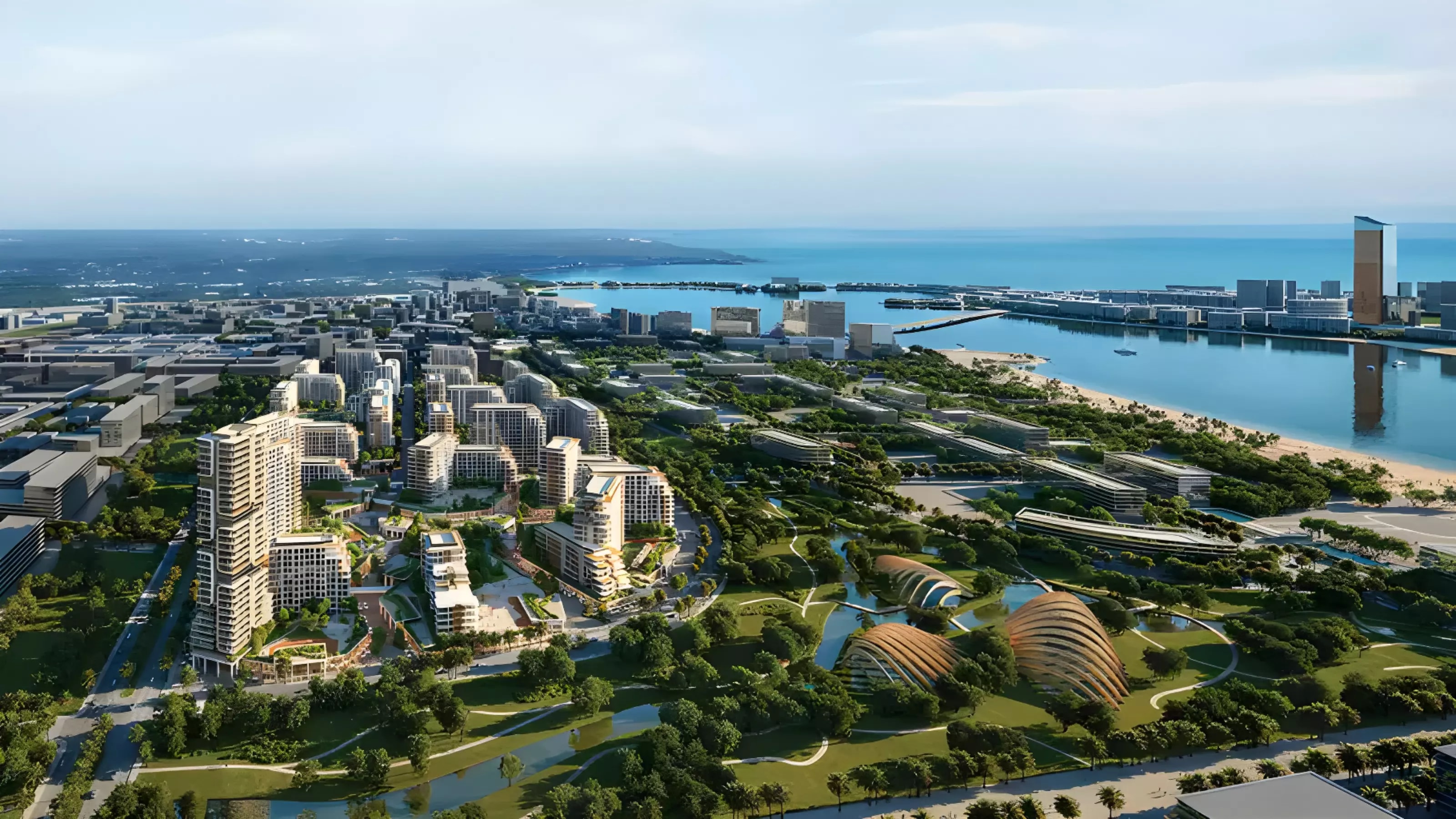 Impressie van Lunara The Strand, woningen van RAK Properties in Al Marjan Island, Ras Al Khaimah
