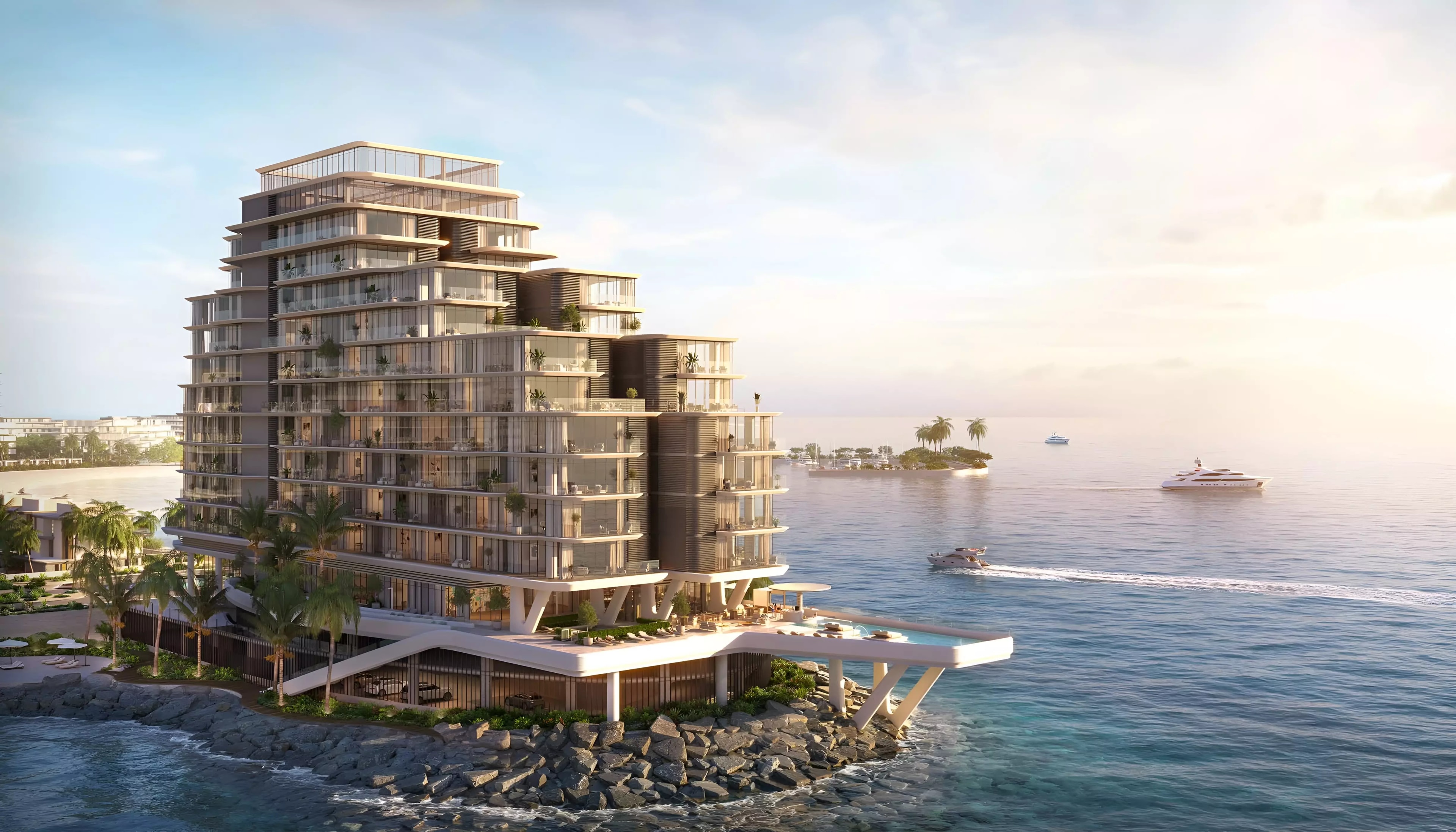 Impressie van Anantara Mina, woningen van RAK Properties in Mina Al Arab, Ras Al Khaimah
