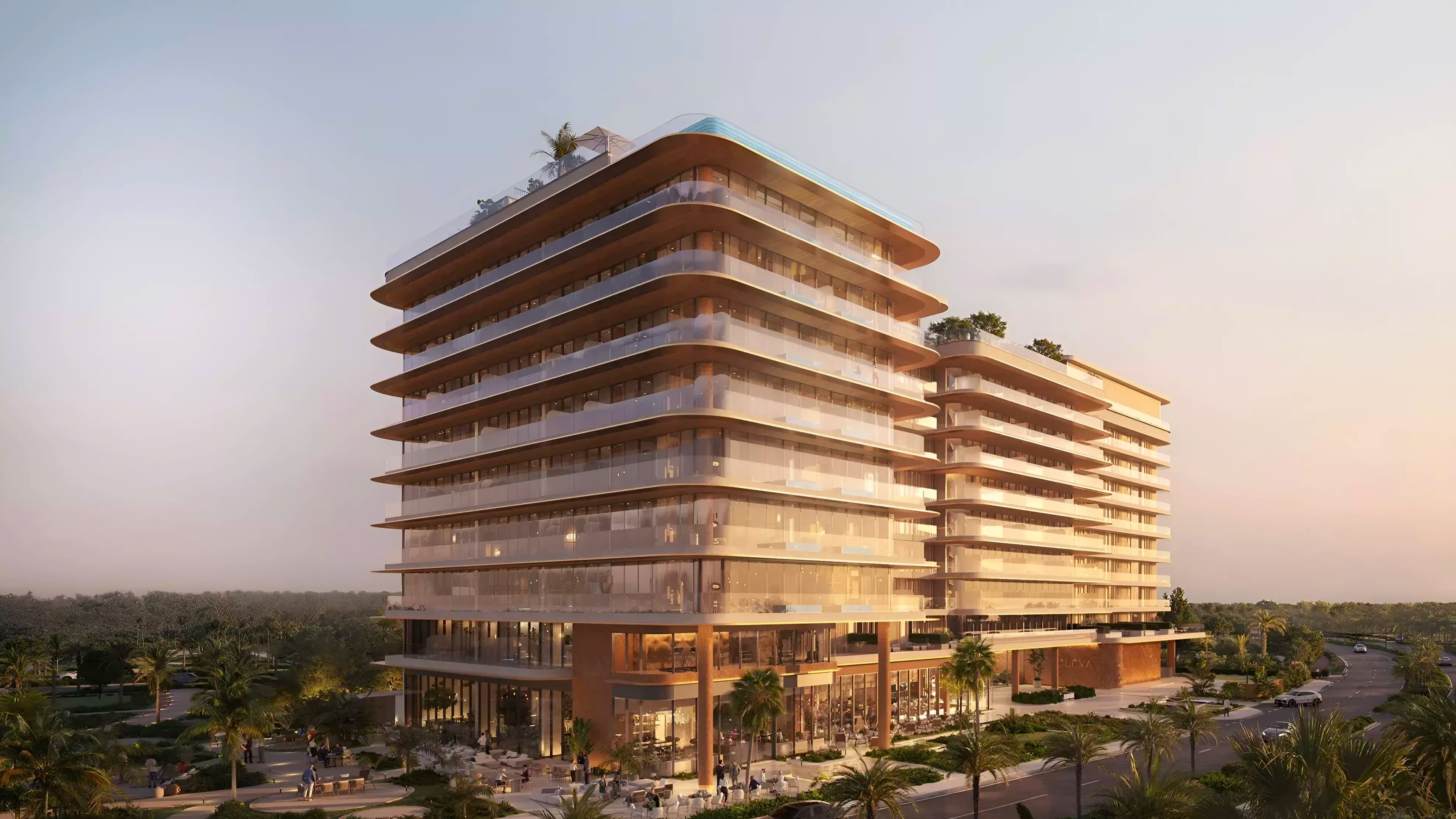 Impressie van Soléva Beach Residences, appartementen van Al Huzaifa Properties in Al Marjan Island, Ras Al Khaimah