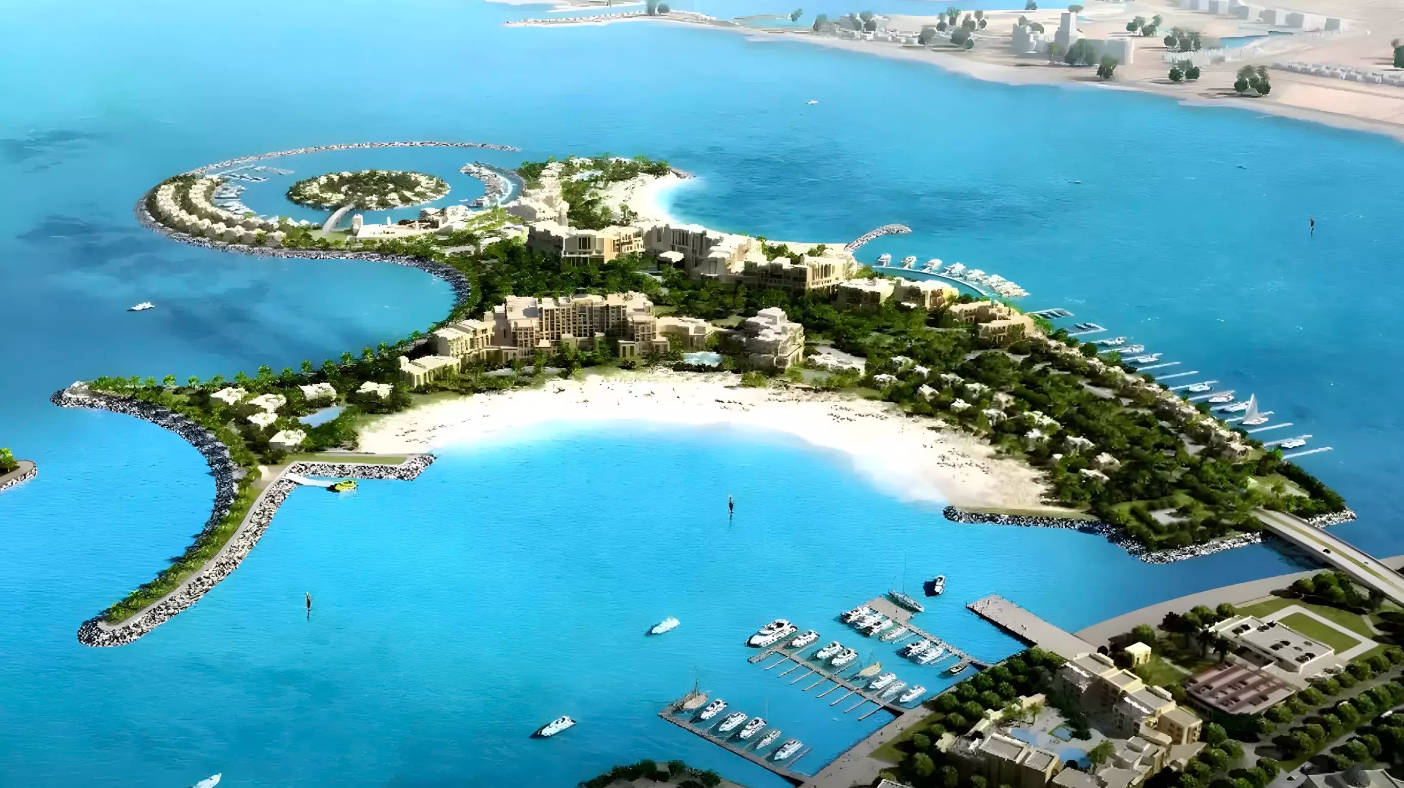 Impressie van The Art of Trio, appartementen van Durar Group in Al Marjan Island, Ras Al Khaimah