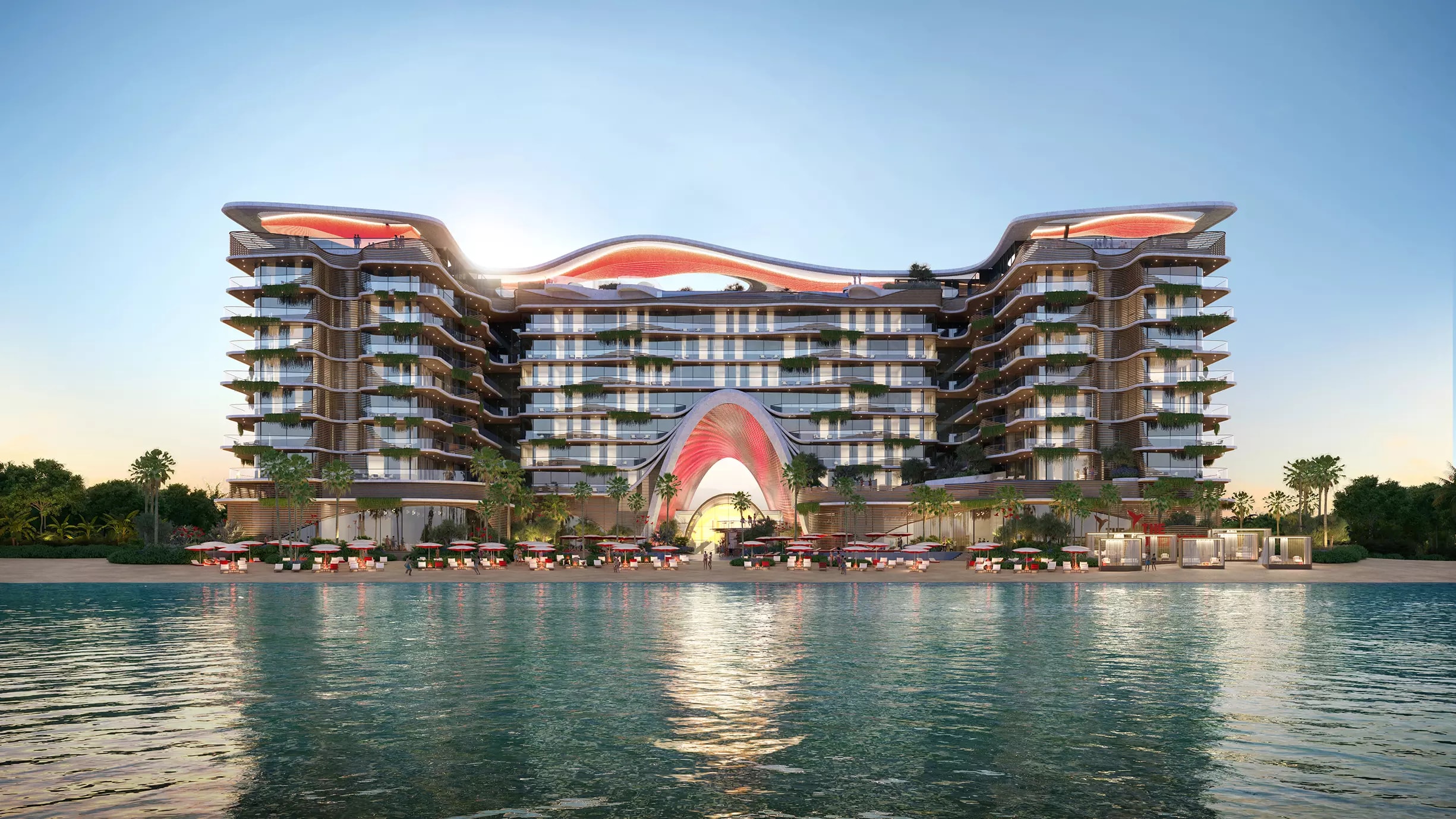 Impressie van The Unexpected Al Marjan Island Hotel & Residences, appartementen van Almal Real Estate Development in Al Marjan Island, Ras Al Khaimah