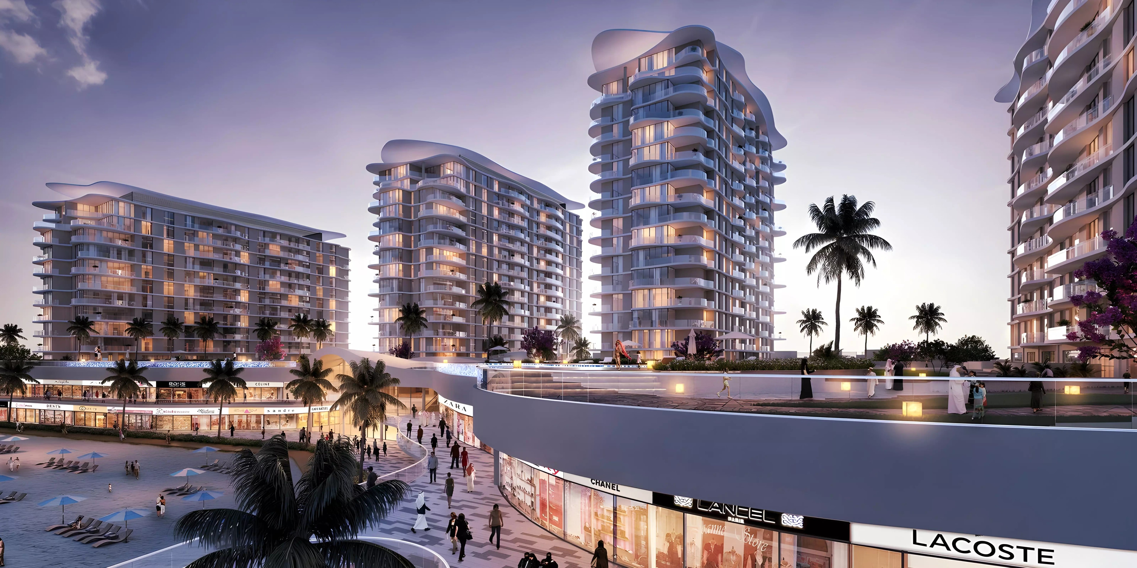 Impressie van Bay Residences, woningen van RAK Properties in Mina Al Arab, Ras Al Khaimah
