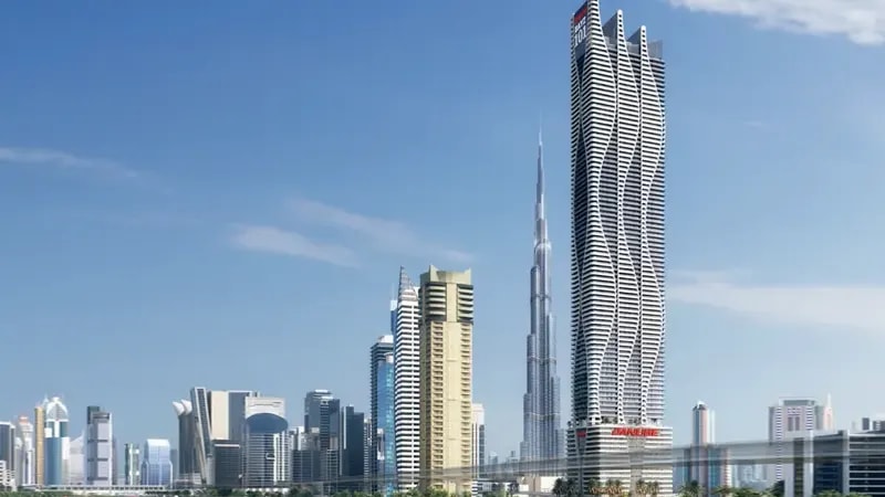 Impressie van Bayz 101, appartementen van Danube Properties in Business Bay, Dubai