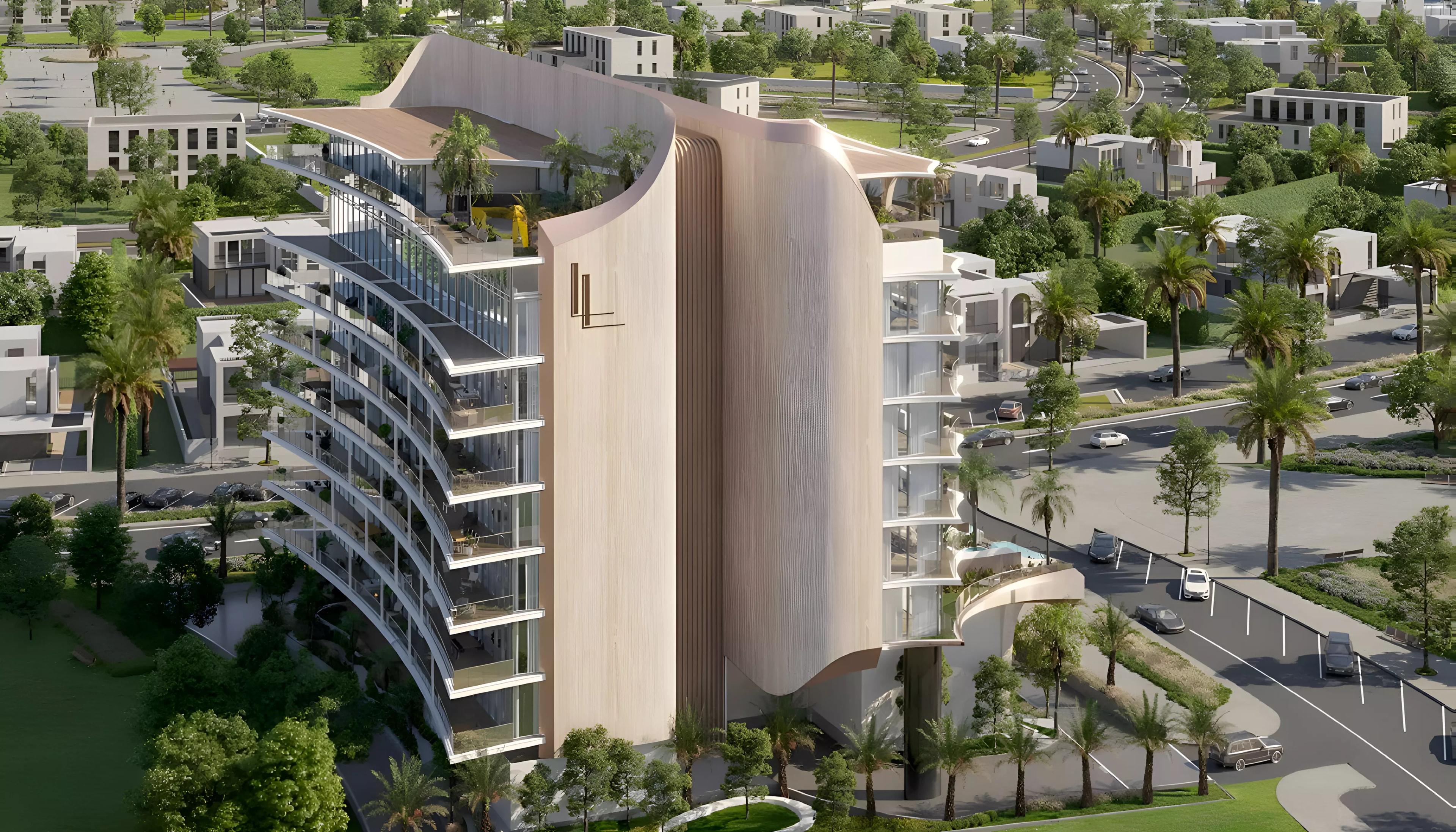 Impressie van Ola Residences, appartementen van Lacasa Living Development in Al Marjan Island, Ras Al Khaimah