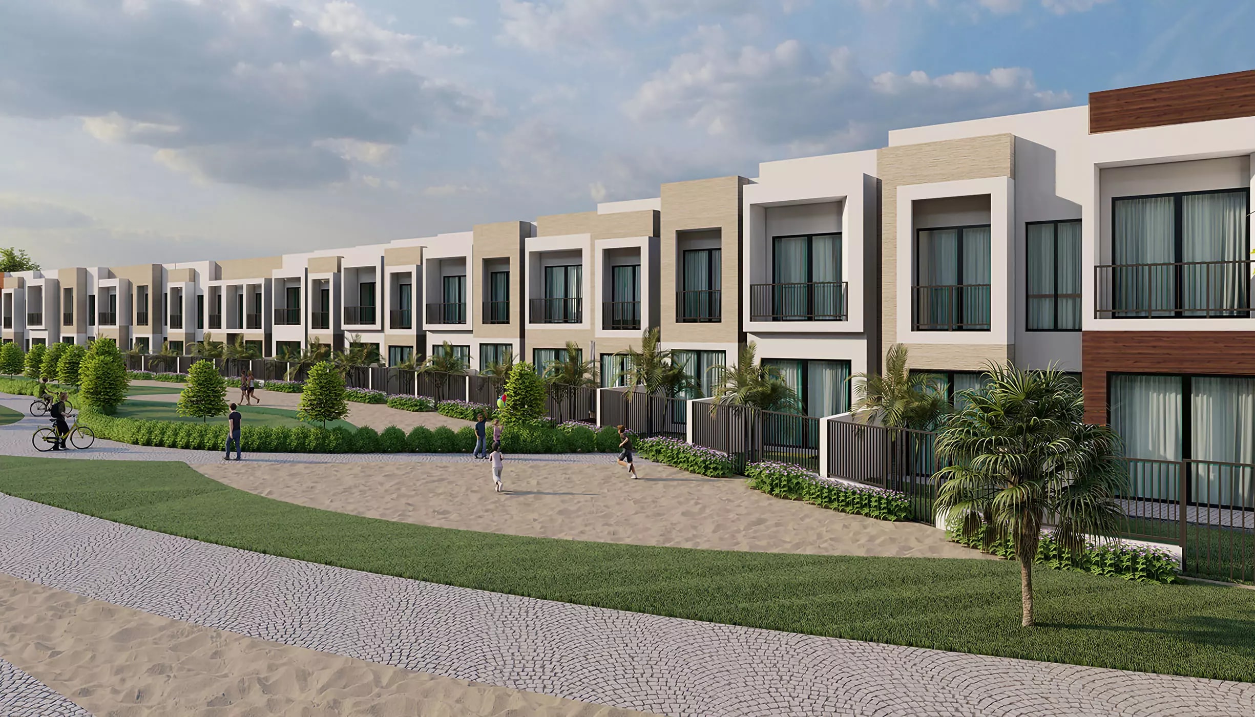 Impressie van Granada Villas Phase 2 By Rak, townhouses van RAK Properties in Mina Al Arab, Ras Al Khaimah