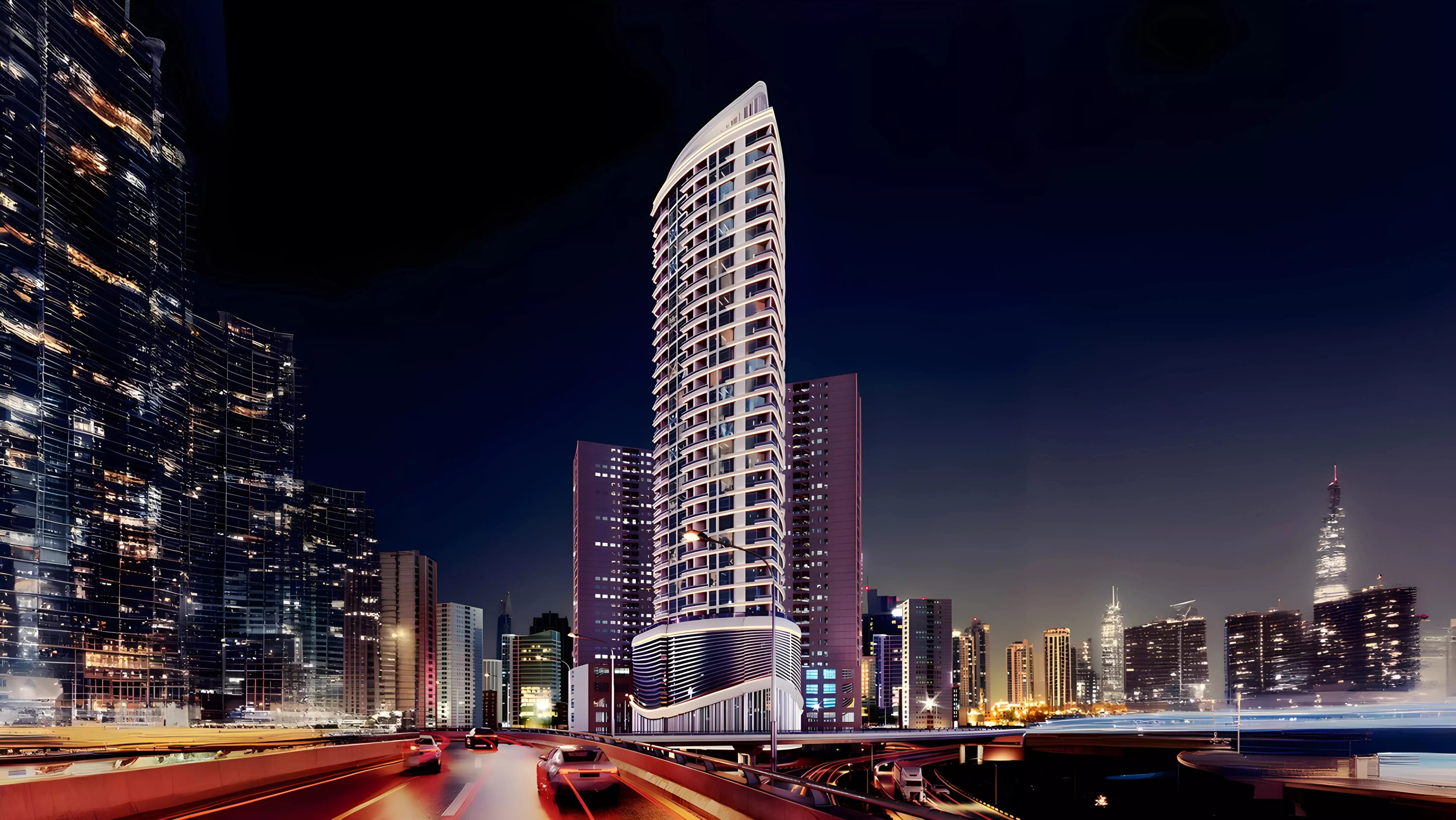 Impressie van Ajman Pearl Tower, appartementen van GJ Real Estate in Ajman Downtown, Ajman