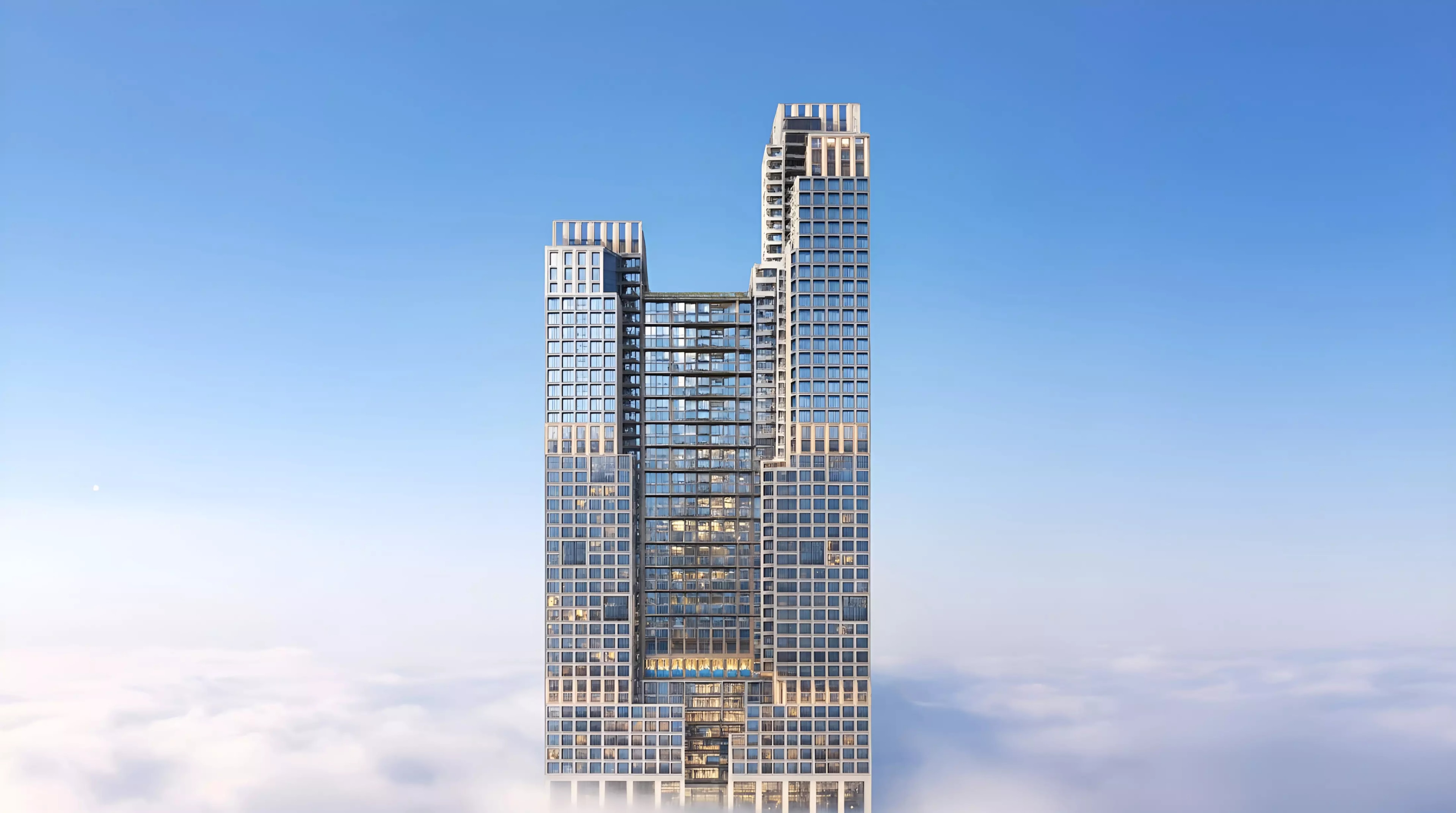 Impressie van Mawjan Residence, appartementen van Aqaar Properties in Ajman Corniche Road, Ajman