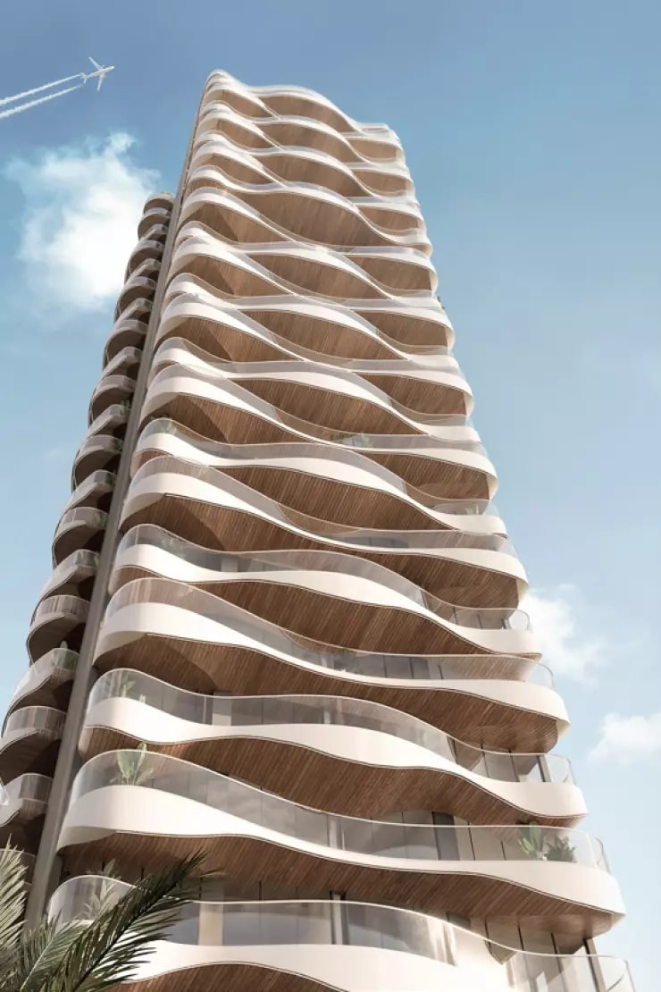 Impressie van The Pier Residences, appartementen van Continental Investments in Maritime City, Dubai