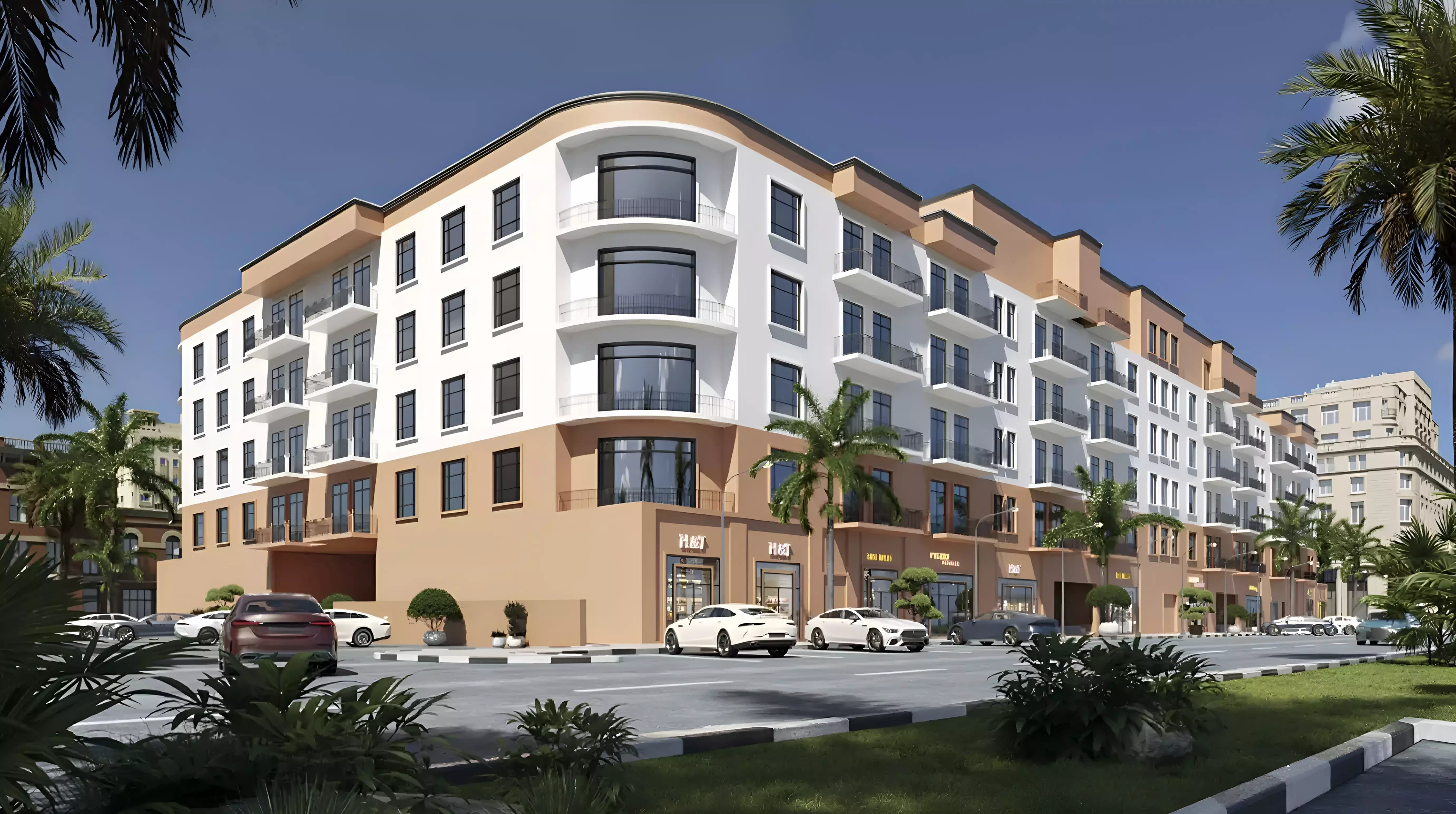 Impressie van Kentia Residence, appartementen van GJ Real Estate in Ajman Uptown, Ajman