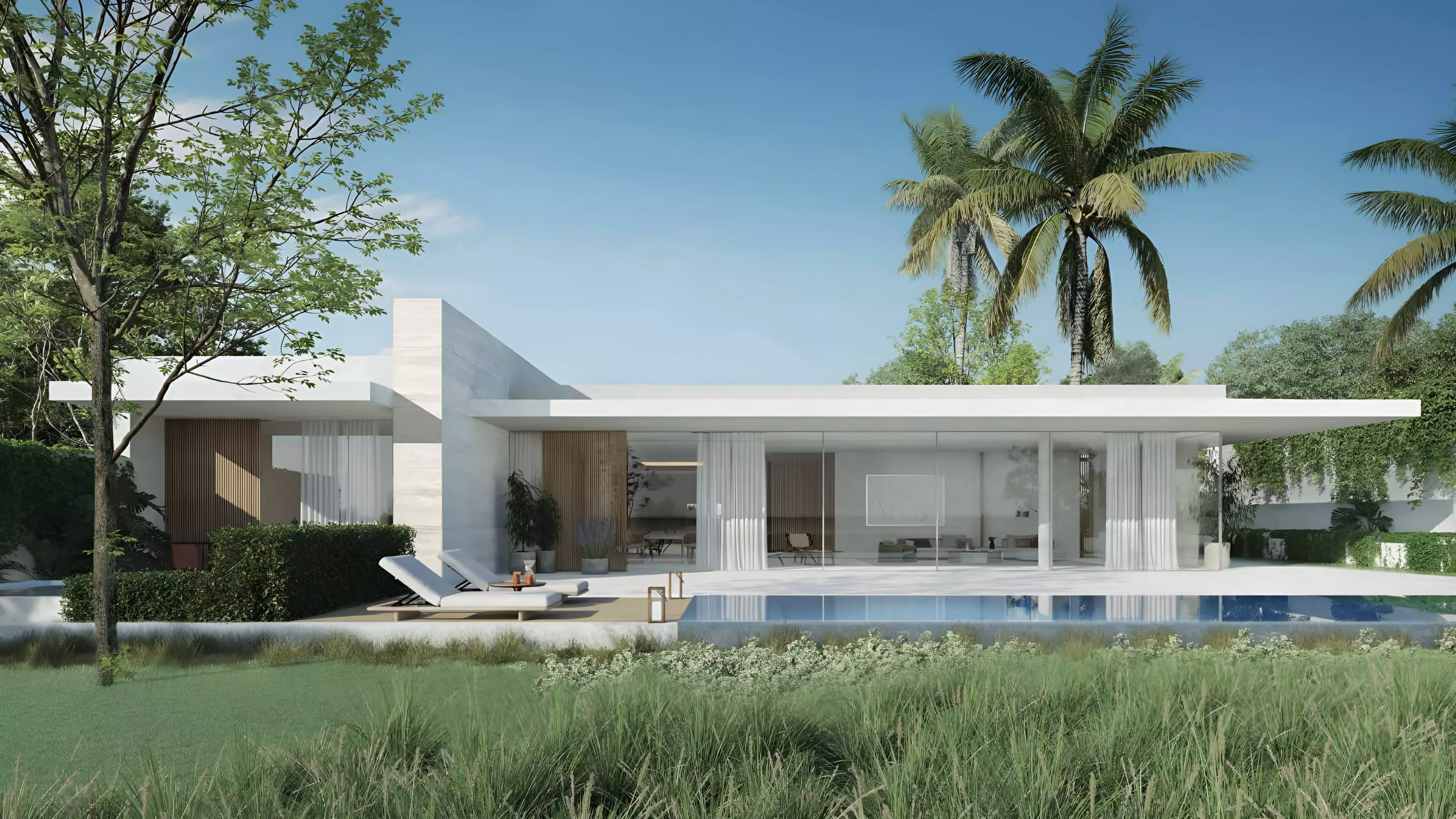 Impressie van Beach Hills Villas, villa's van The Solidere International in Al Zorah, Ajman