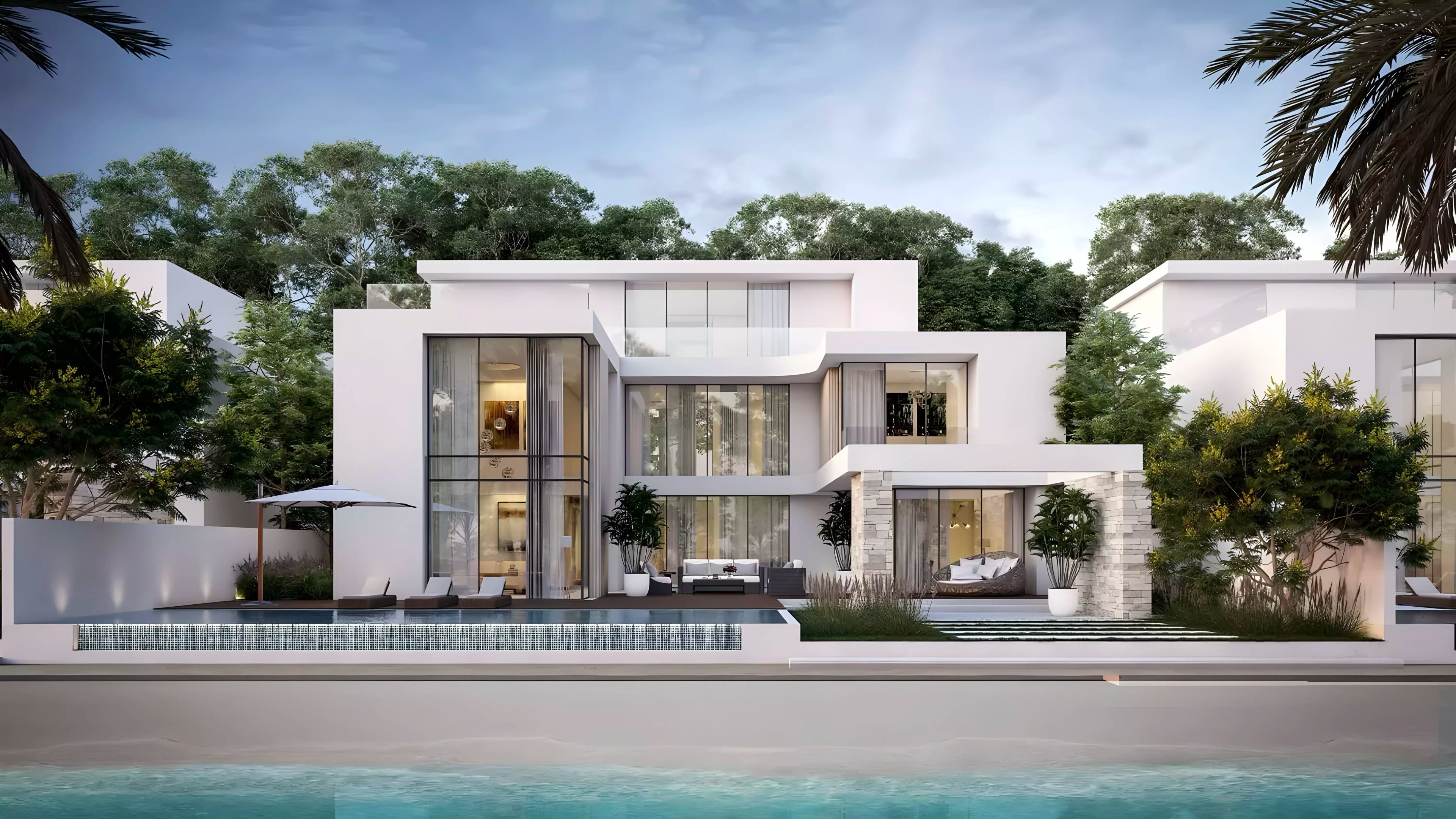 Impressie van Sobha Siniya Island Villas Phases 2, villa's van Sobha Realty in Umm Al Quwain Marina, Umm Al Quwain