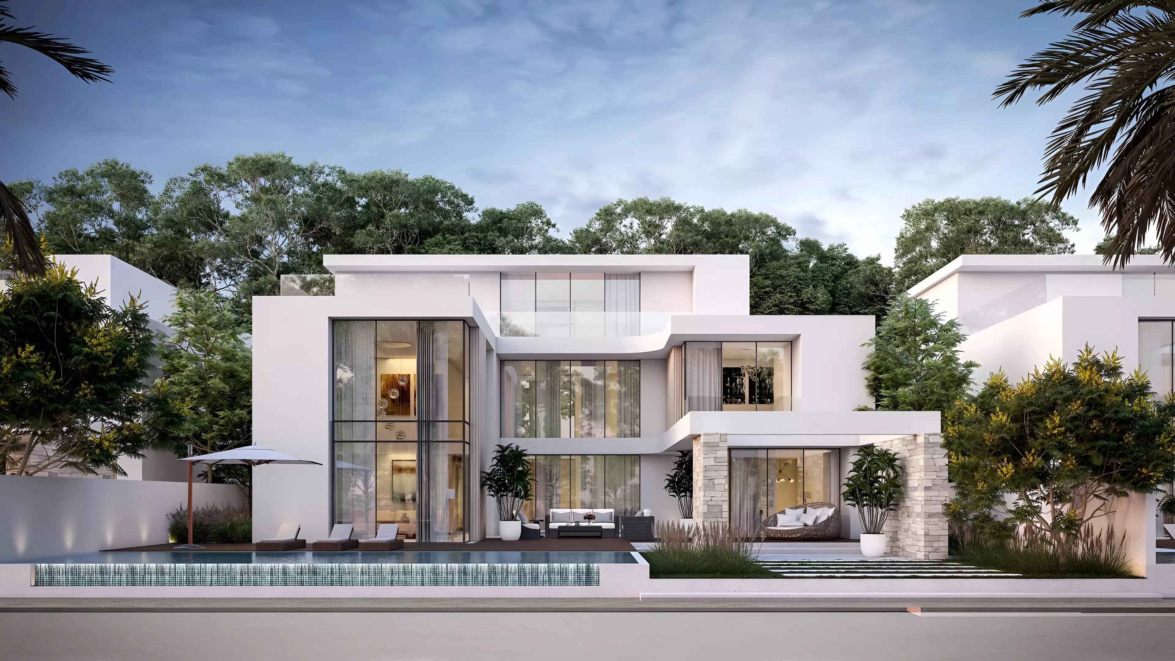 Impressie van Sobha Siniya Island, villa's van Sobha Realty in Umm Al Quwain Marina, Umm Al Quwain