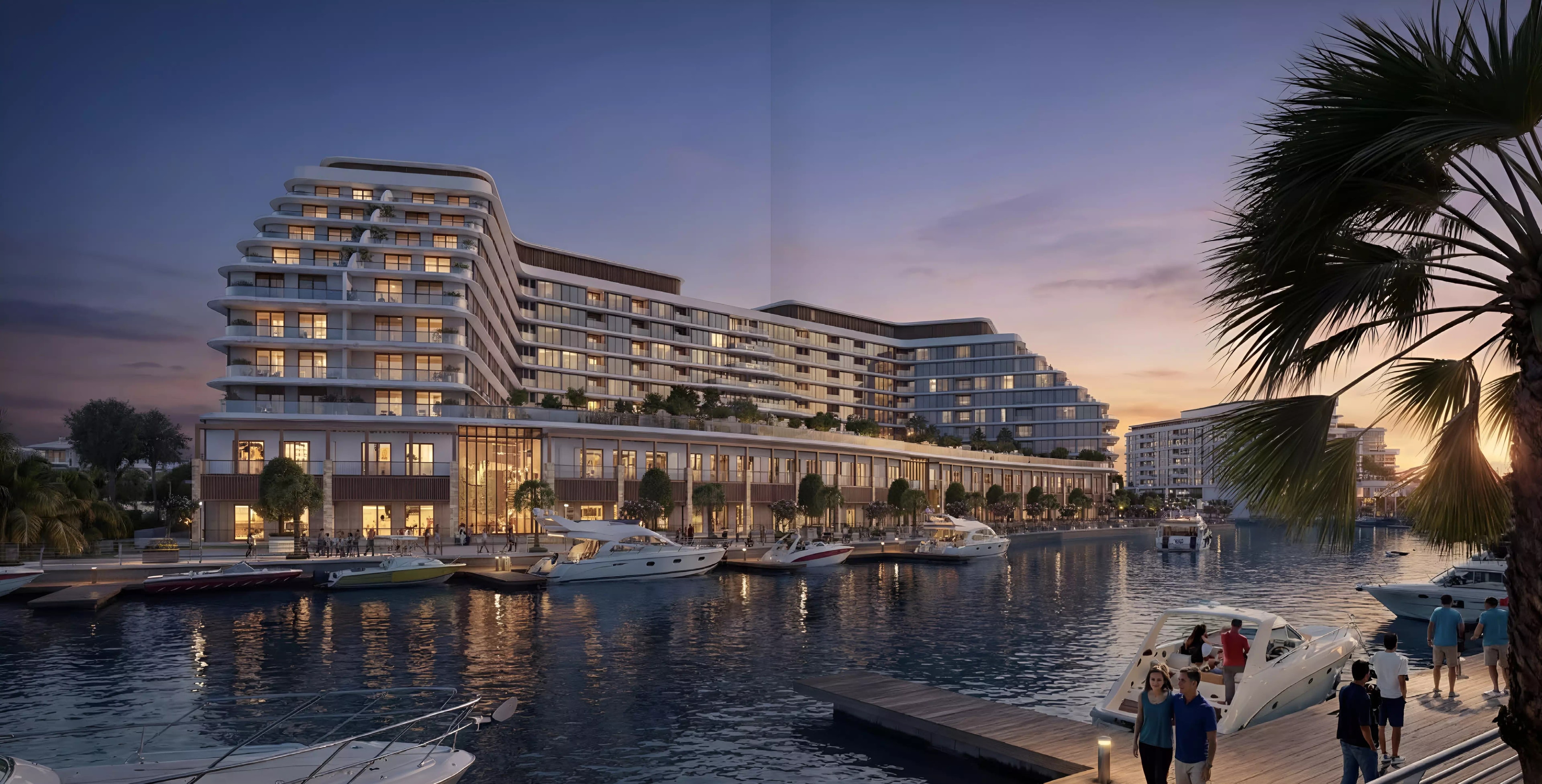 Impressie van Capeside Marina Residences, appartementen van Sobha Realty in Umm Al Quwain Marina, Umm Al Quwain