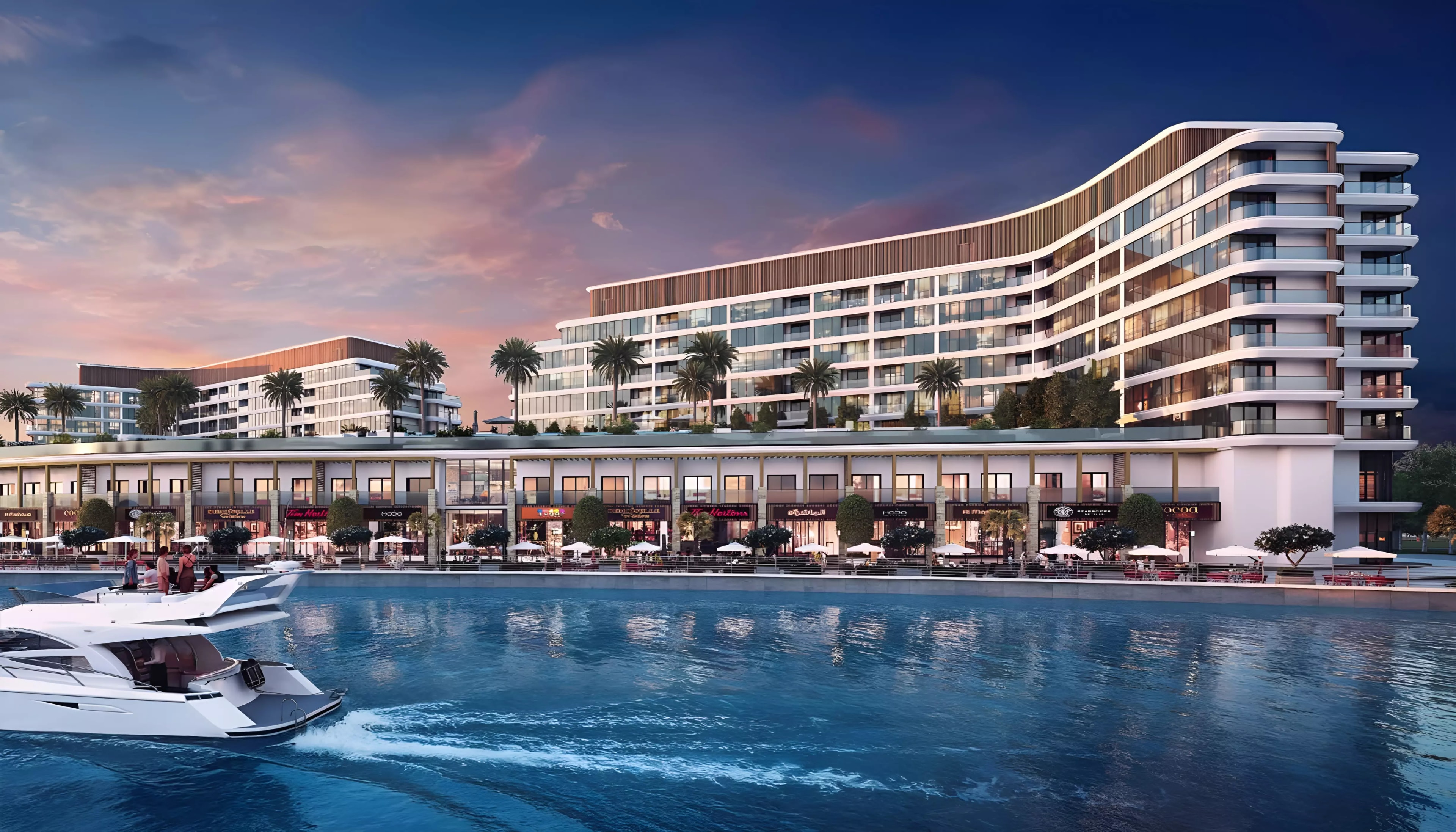 Impressie van Pearlside Marina Residences, appartementen van Sobha Realty in Umm Al Quwain Marina, Umm Al Quwain