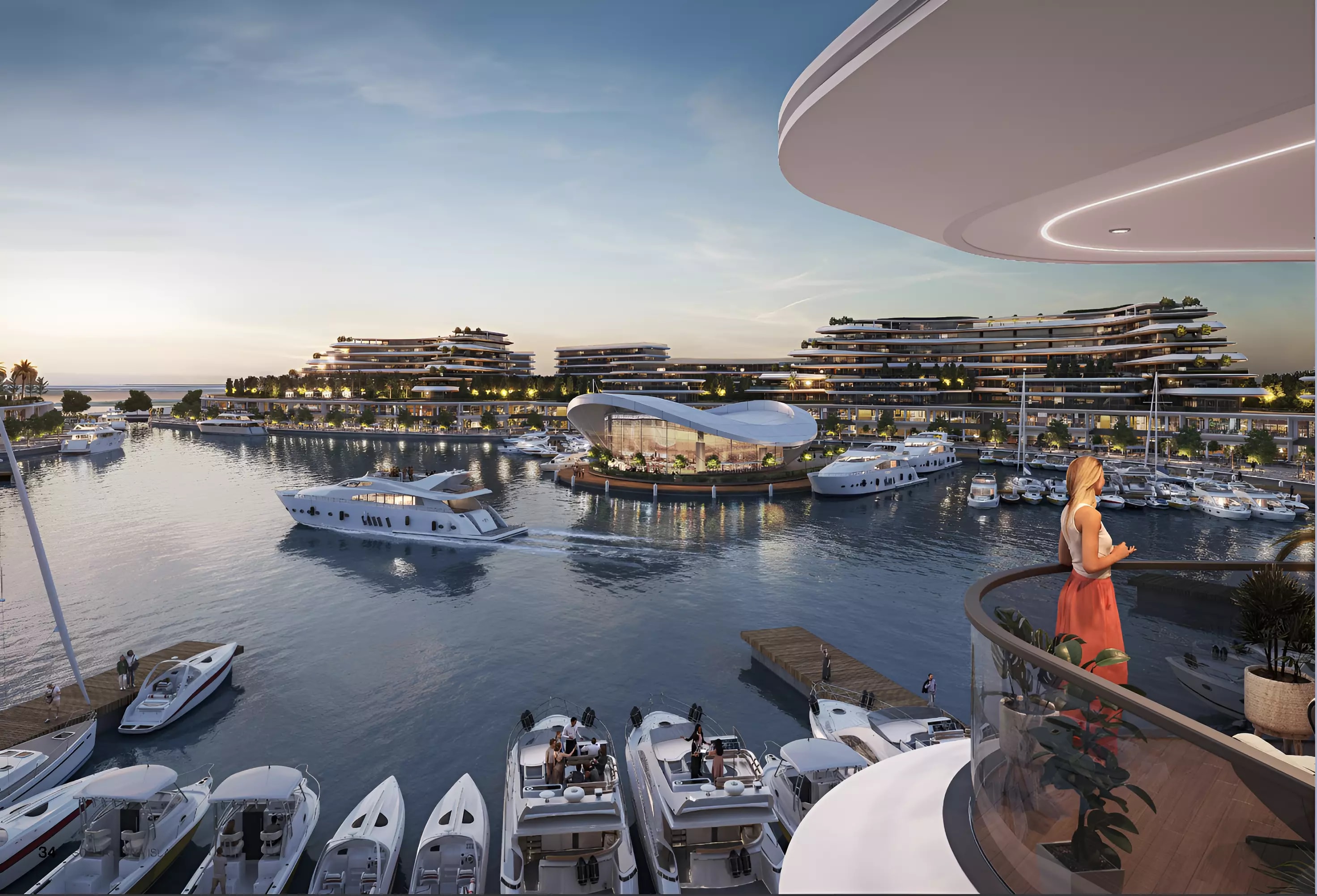 Impressie van Selene Beach Residences, woningen van Sobha Realty in Umm Al Quwain Marina, Umm Al Quwain