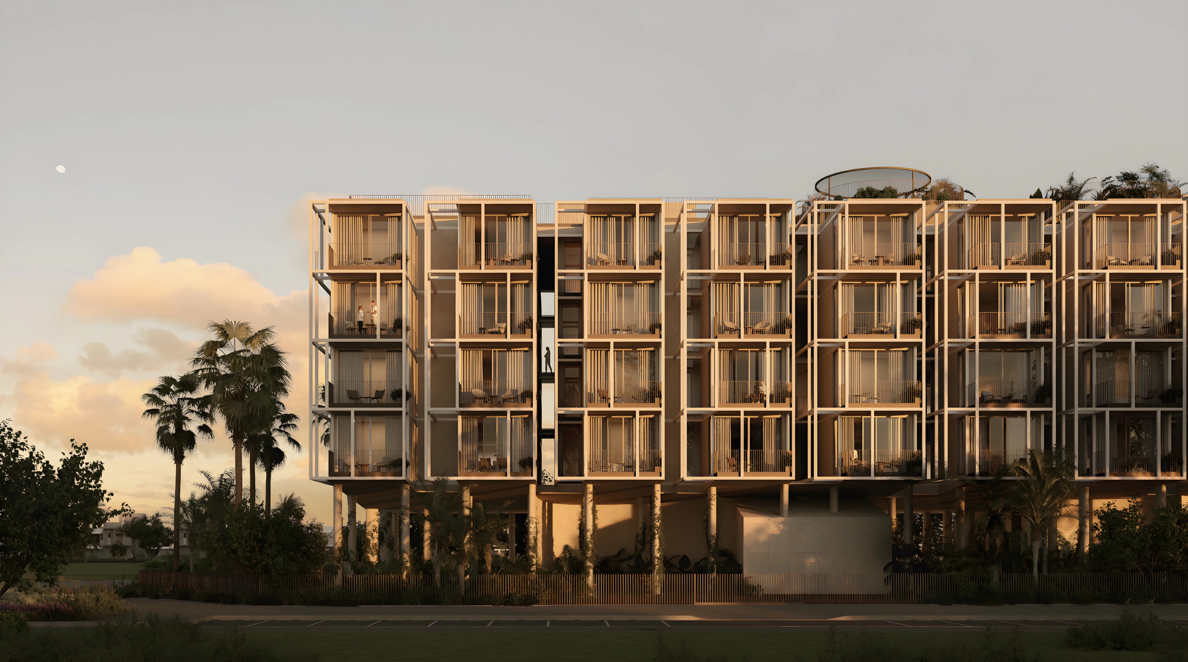 Impressie van Tessera, woningen van Al Ghurair Development in Dubai South (Dubai World Central), Dubai