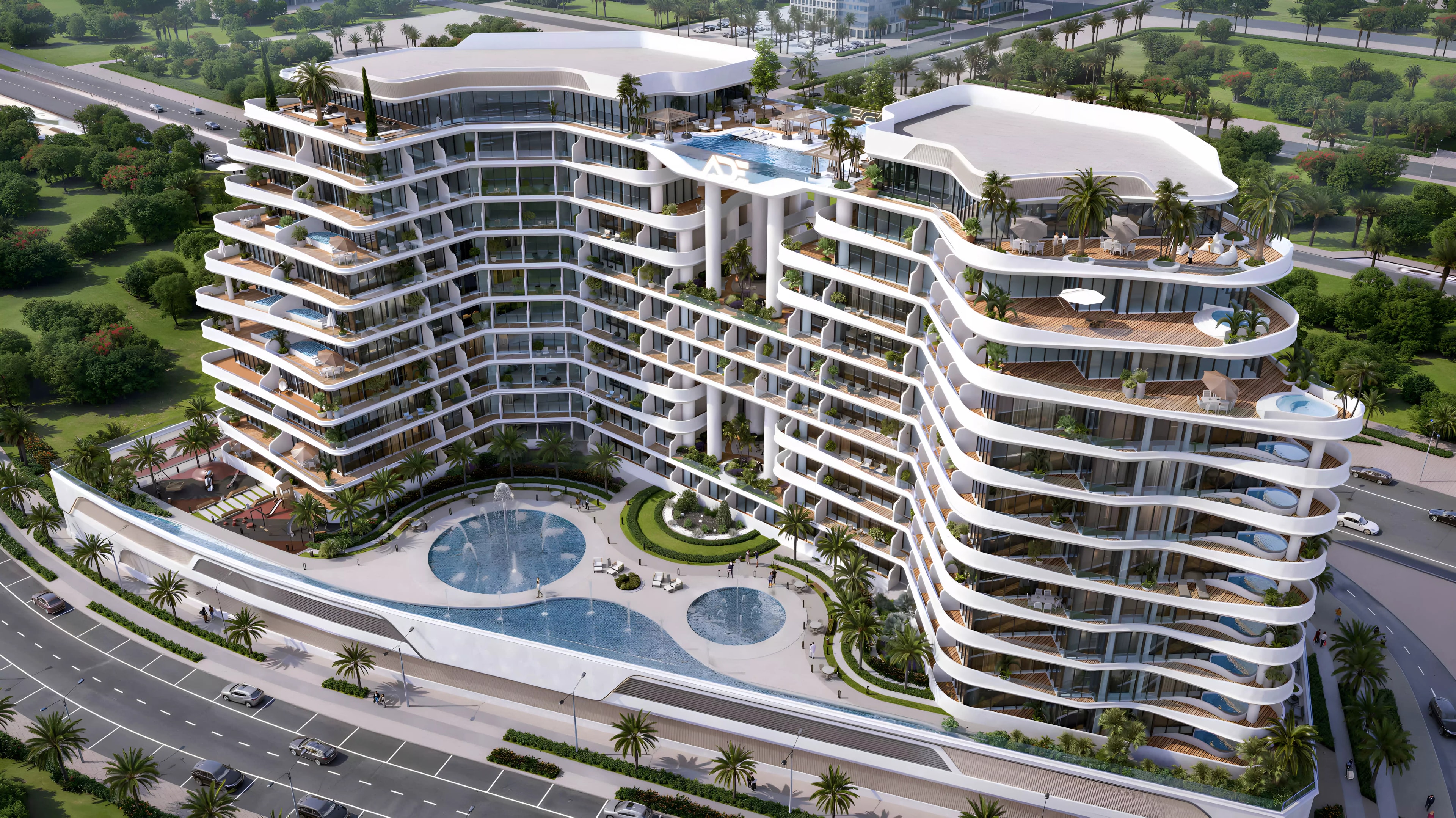 Impressie van Barari Gate, appartementen van ADE Properties in Majan, Dubai