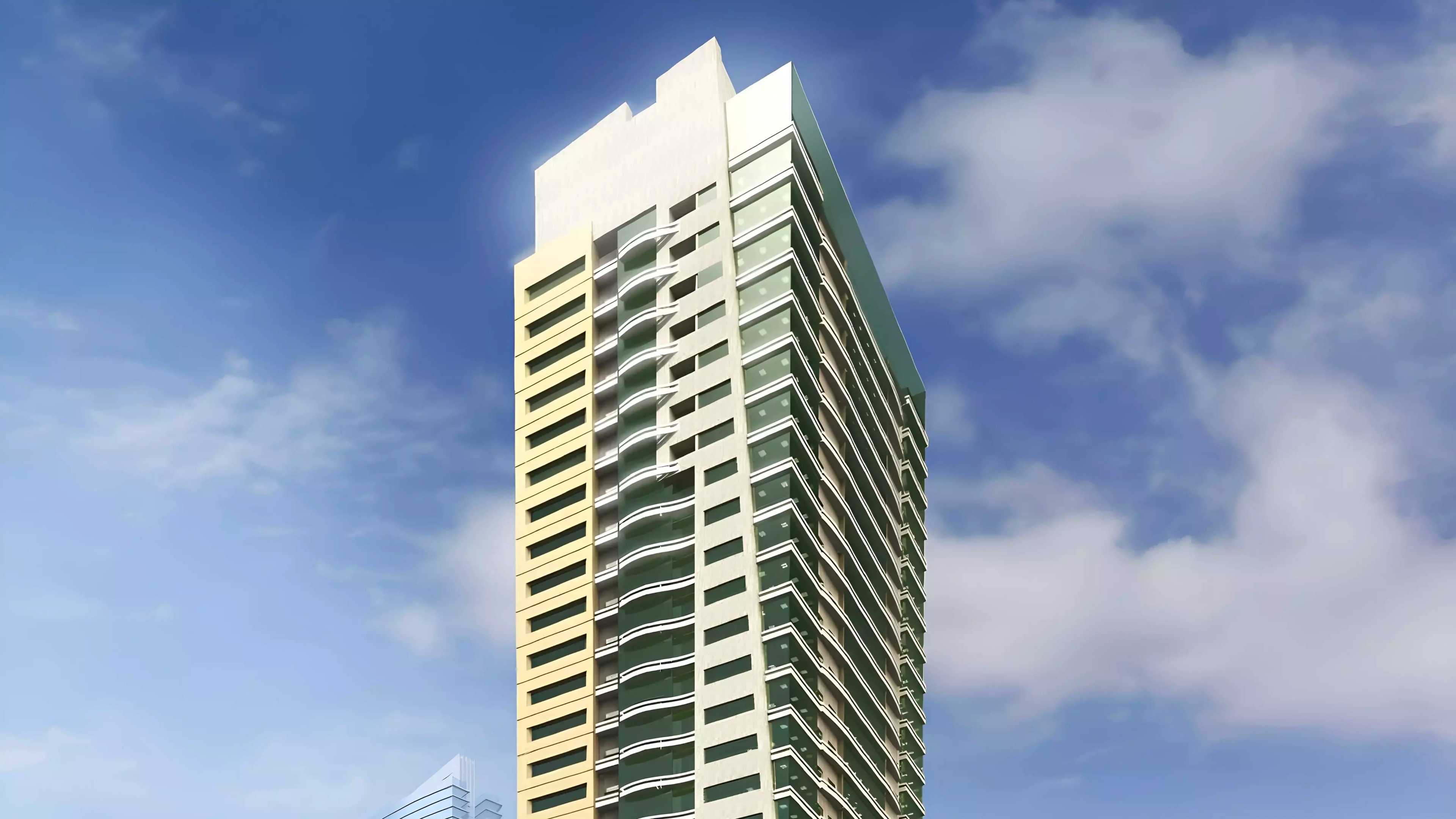 Impressie van Azha Views Residences, appartementen van Azha Development in Al Amerah, Ajman