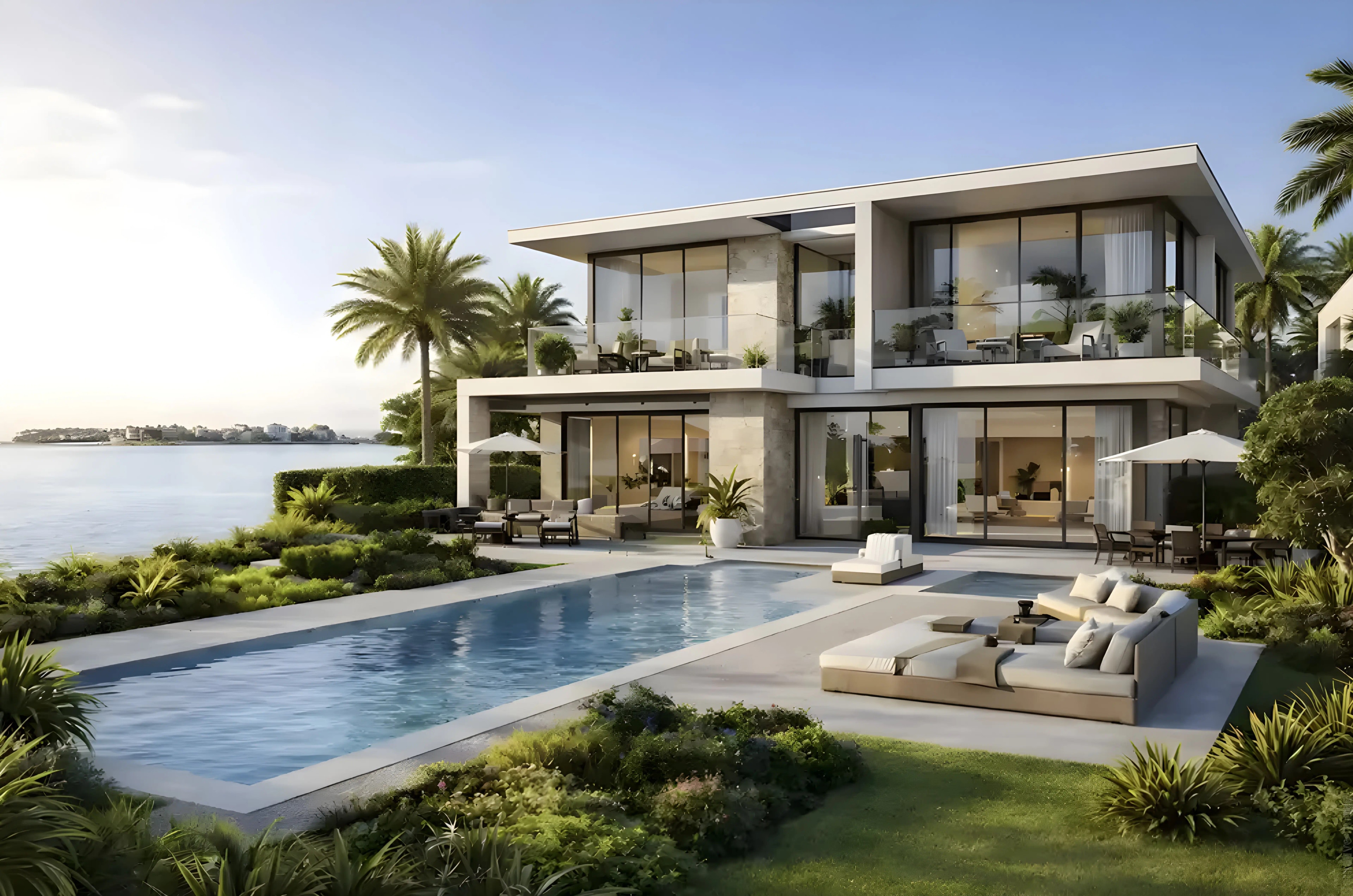 Impressie van Bay Estate Verda, woningen van Nakheel in Dubai Islands, Dubai