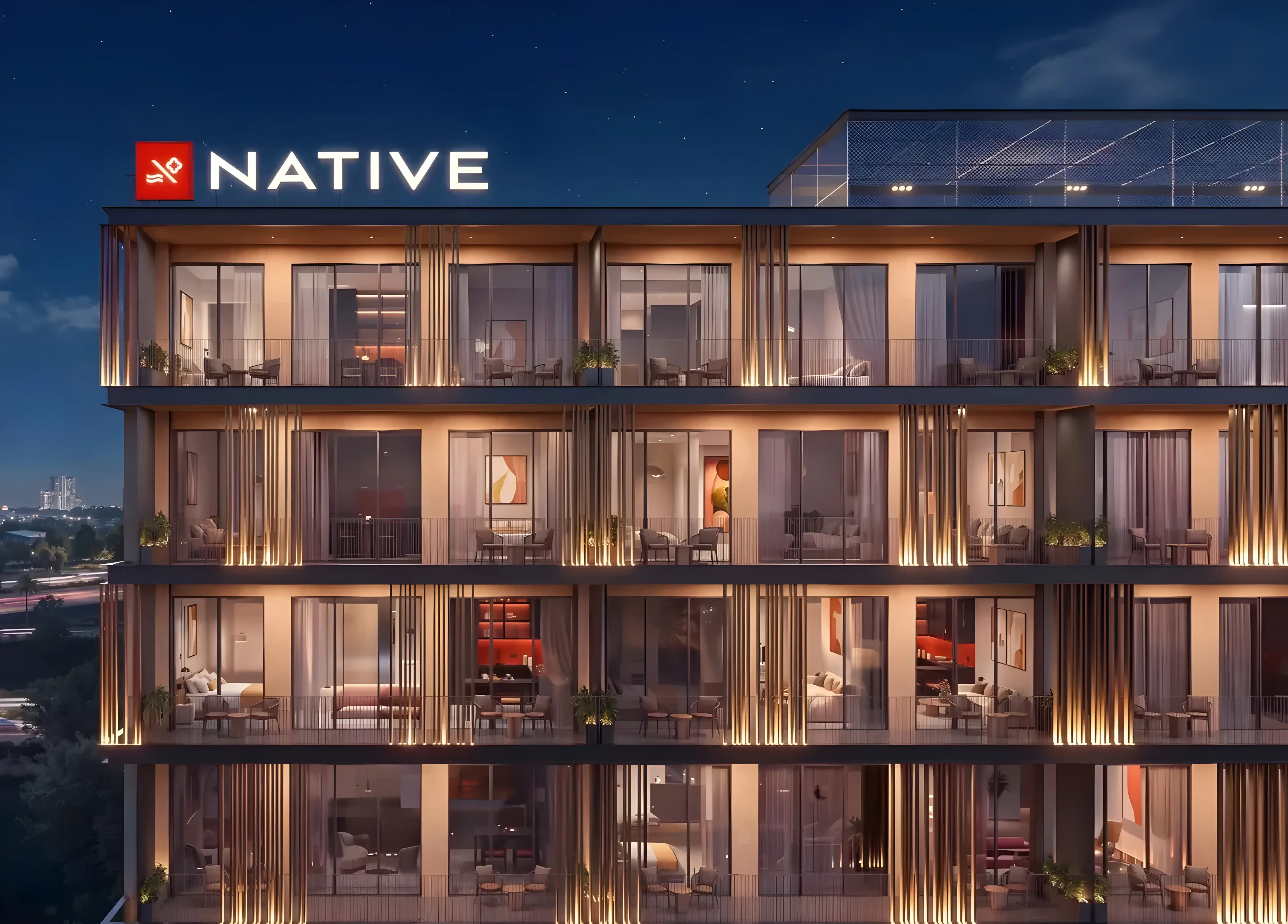 Impressie van Native Haus, appartementen van Native Properties in Jumeirah Village Triangle, Dubai