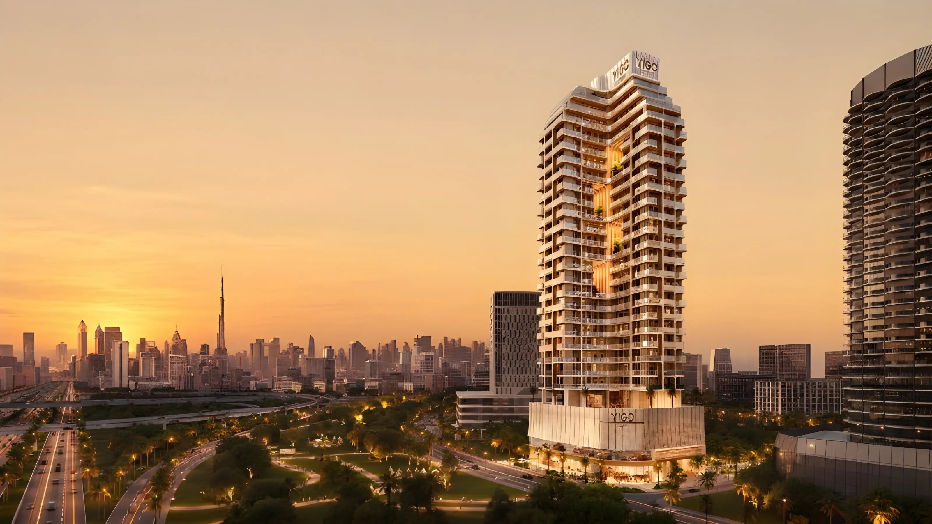 Impressie van Yigo Luxe, appartementen van YIGO Developments in Dubai Silicon Oasis, Dubai