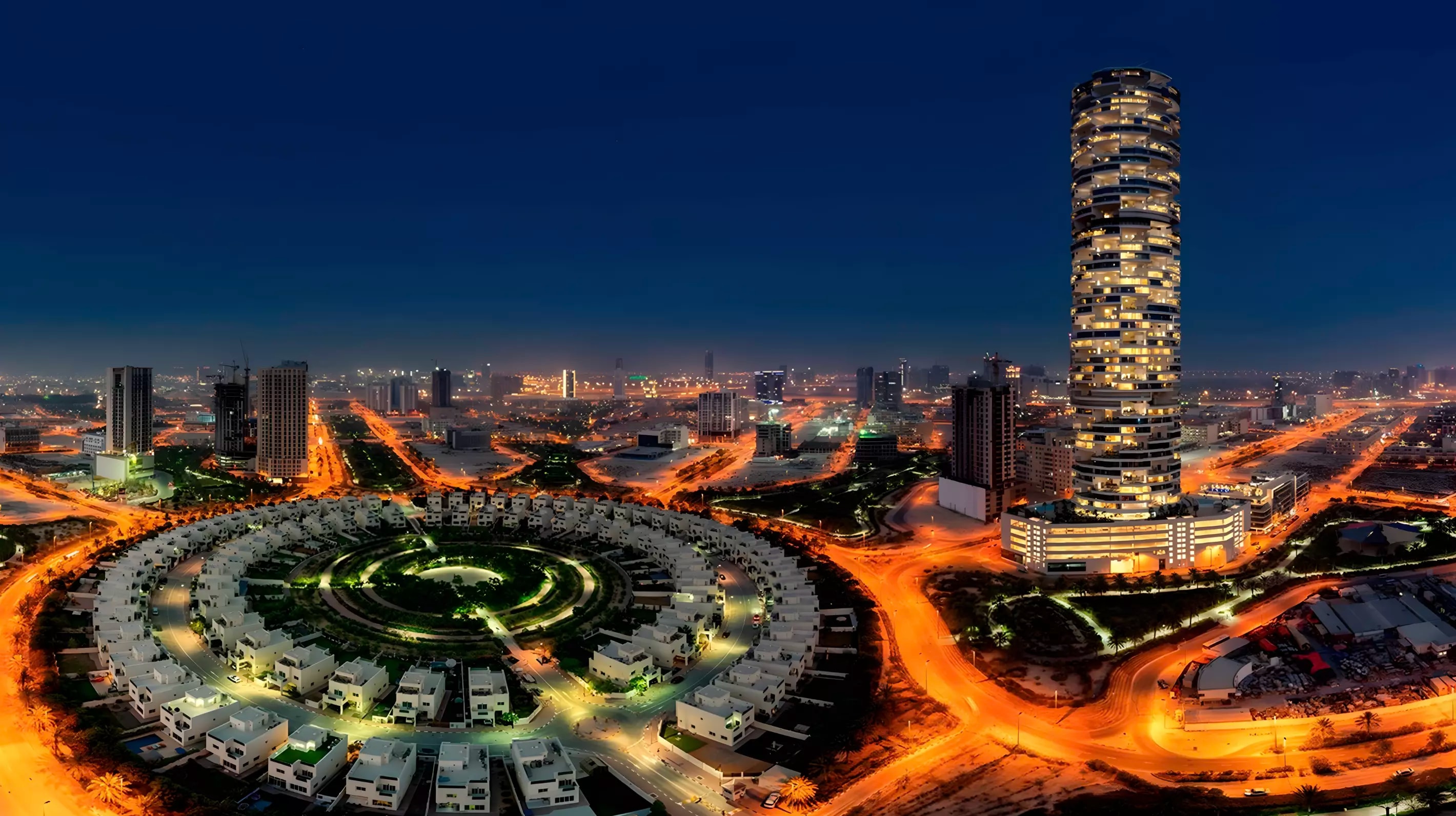 Impressie van Veda by Aum One, appartementen van Aum One in Jumeirah Village Circle, Dubai