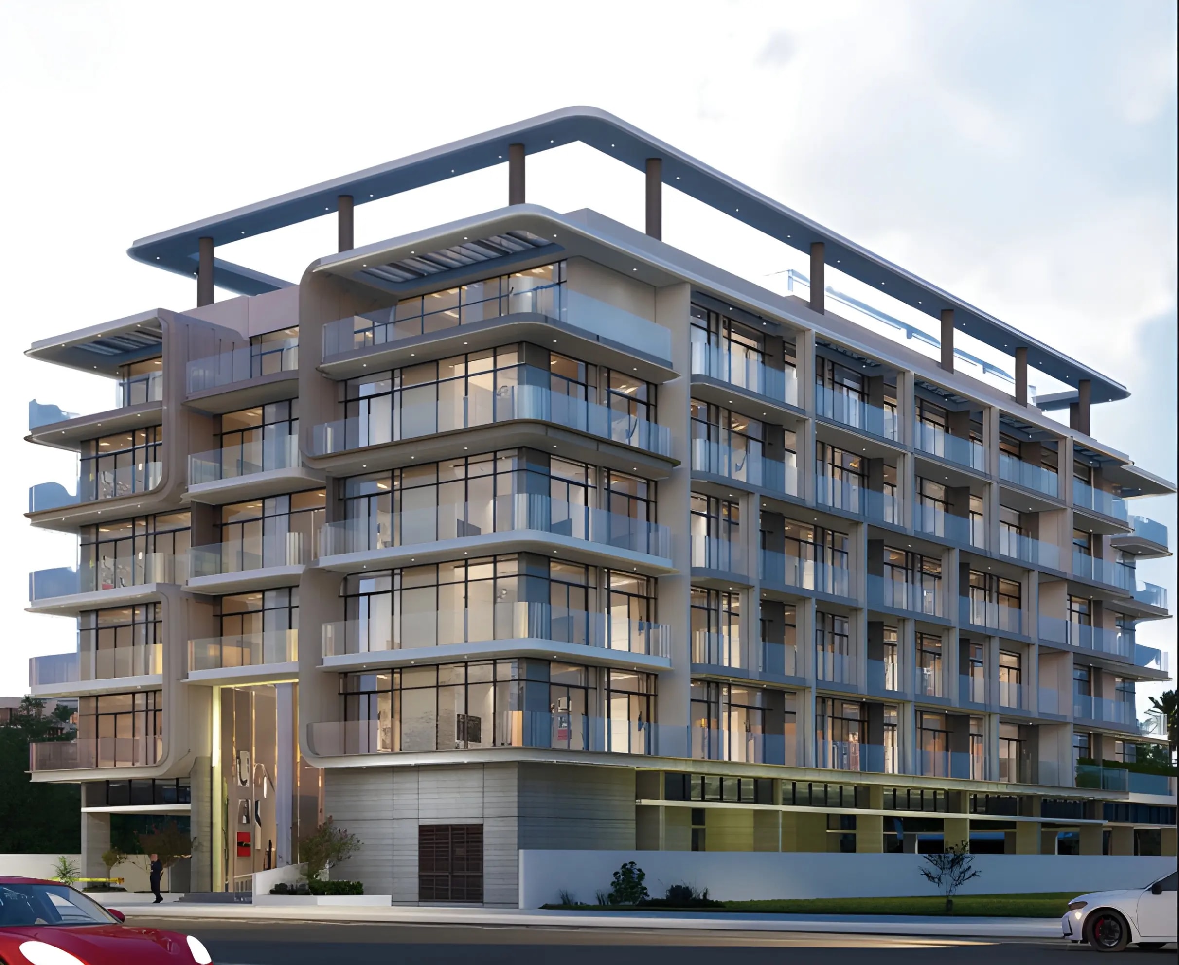 Impressie van Lenjavi Diamond, appartementen van Lenjawi Real Estate Development in International City, Dubai