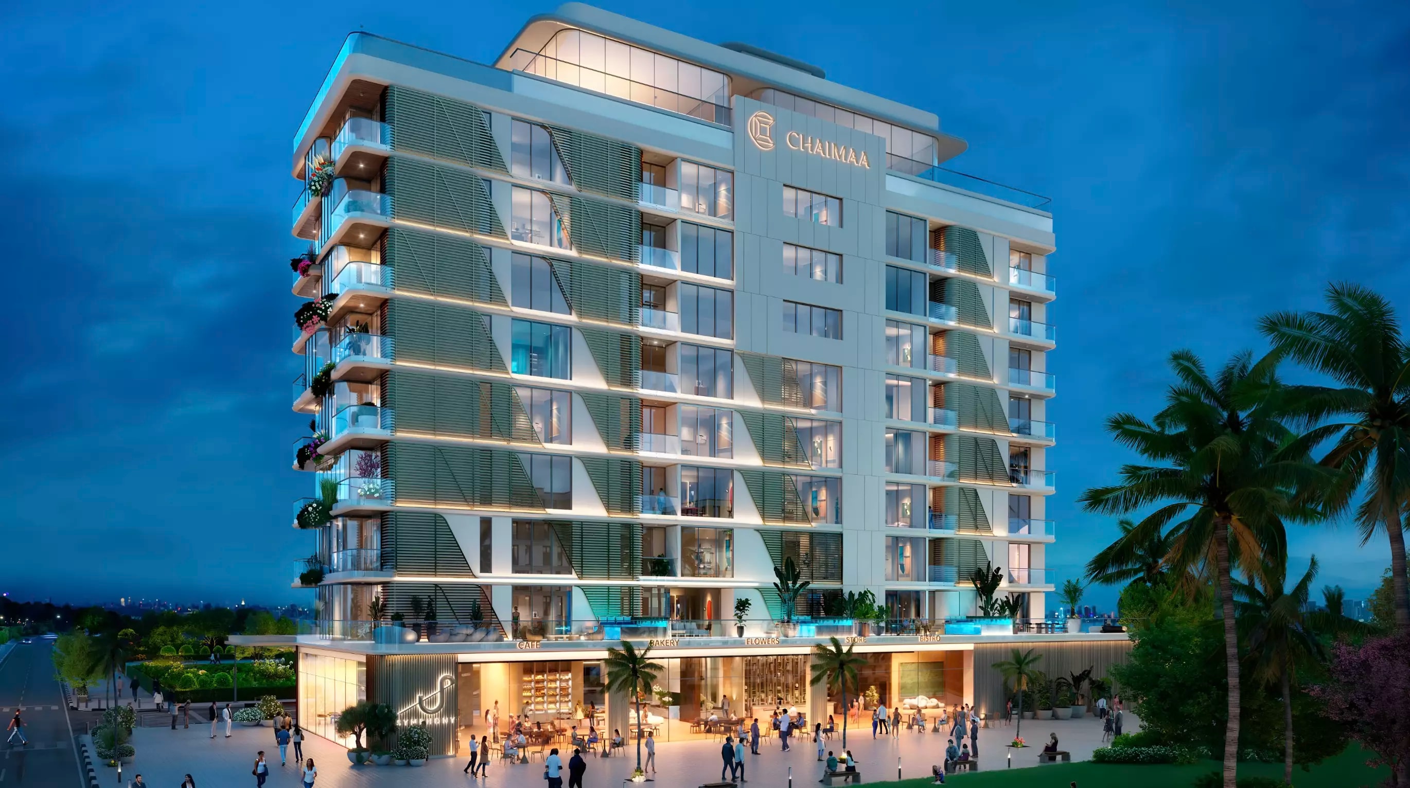 Impressie van Symphony By Chaimaa, appartementen van Chaimaa Holding in Majan, Dubai