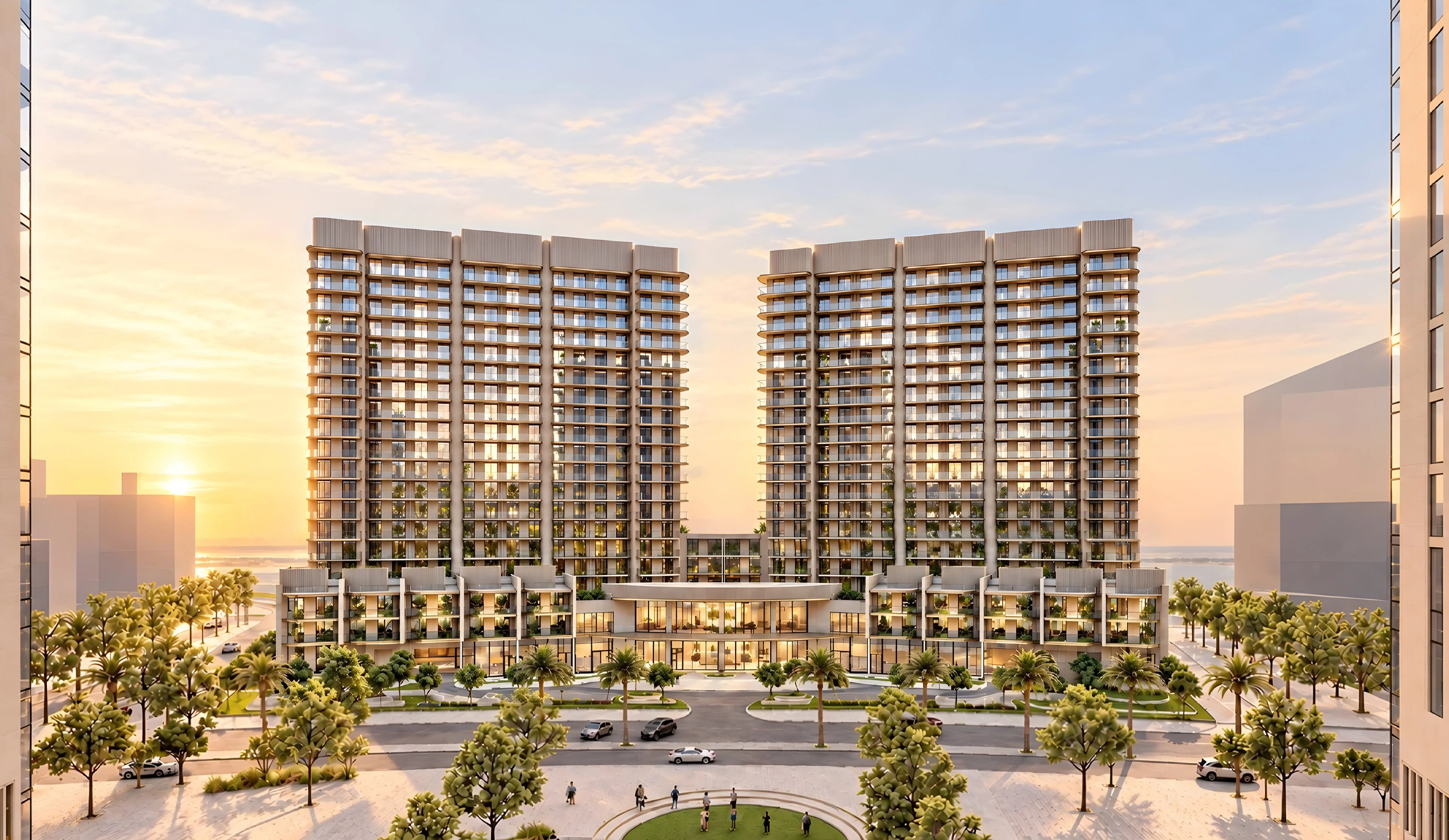 Impressie van The Views, appartementen van Ardee Developments in Al Marjan Island, Ras Al Khaimah