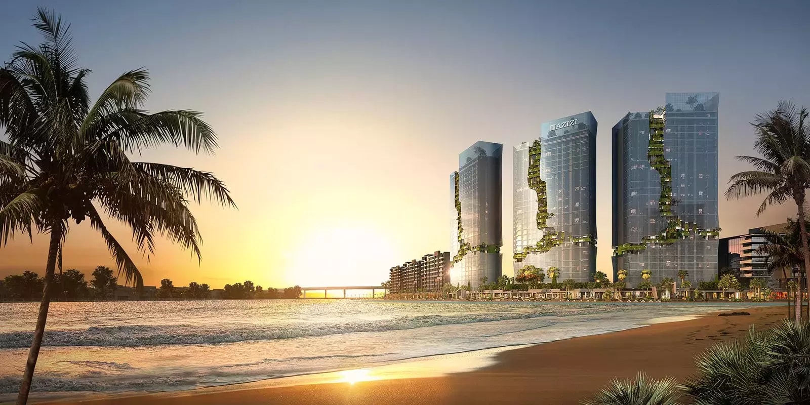 Impressie van Azizi Riviera Reve, woningen van Azizi Developments in Meydan, Dubai