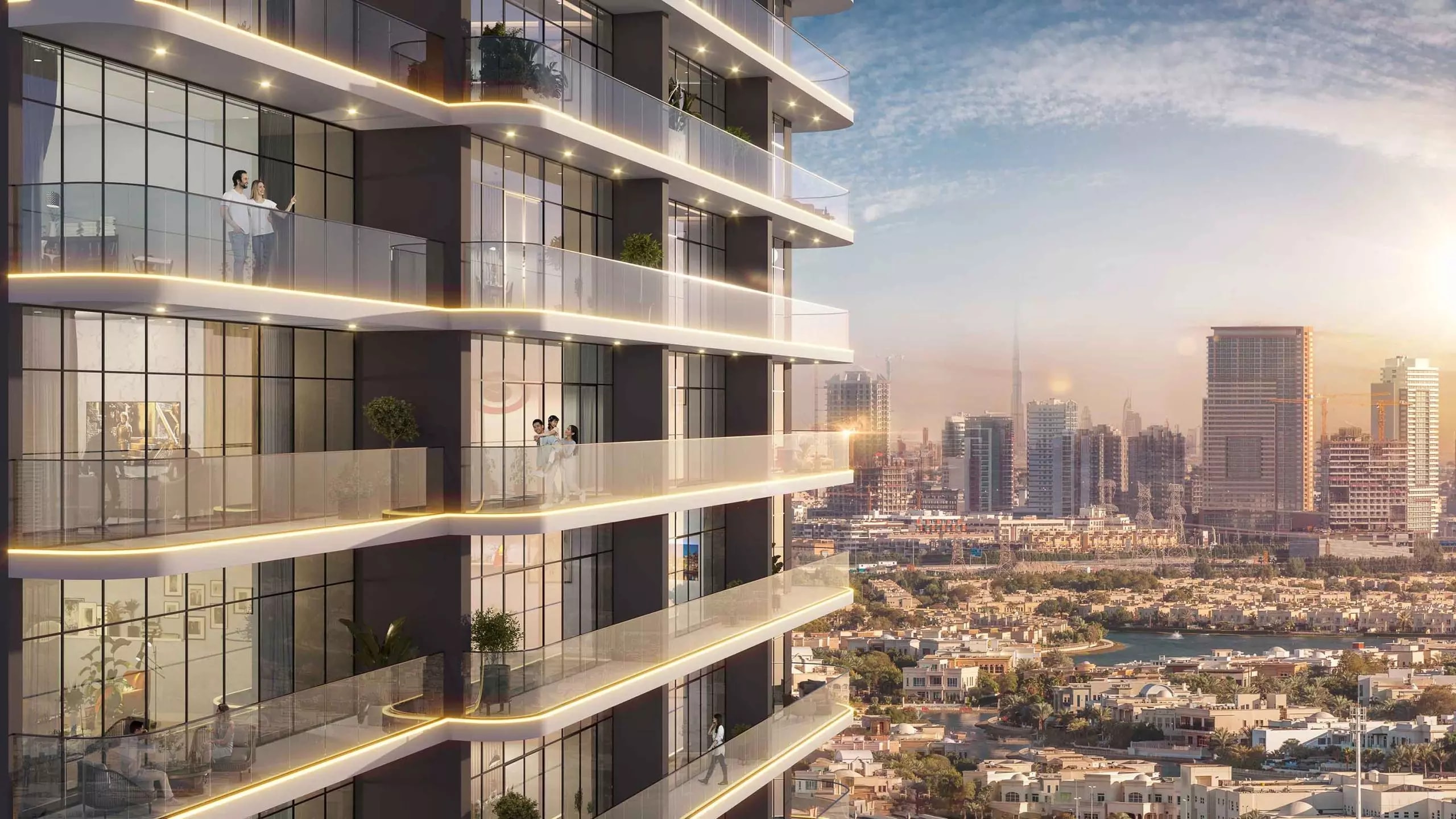 Impressie van Livel Residenza, appartementen van Vantage Properties in Jumeirah Village Circle, Dubai