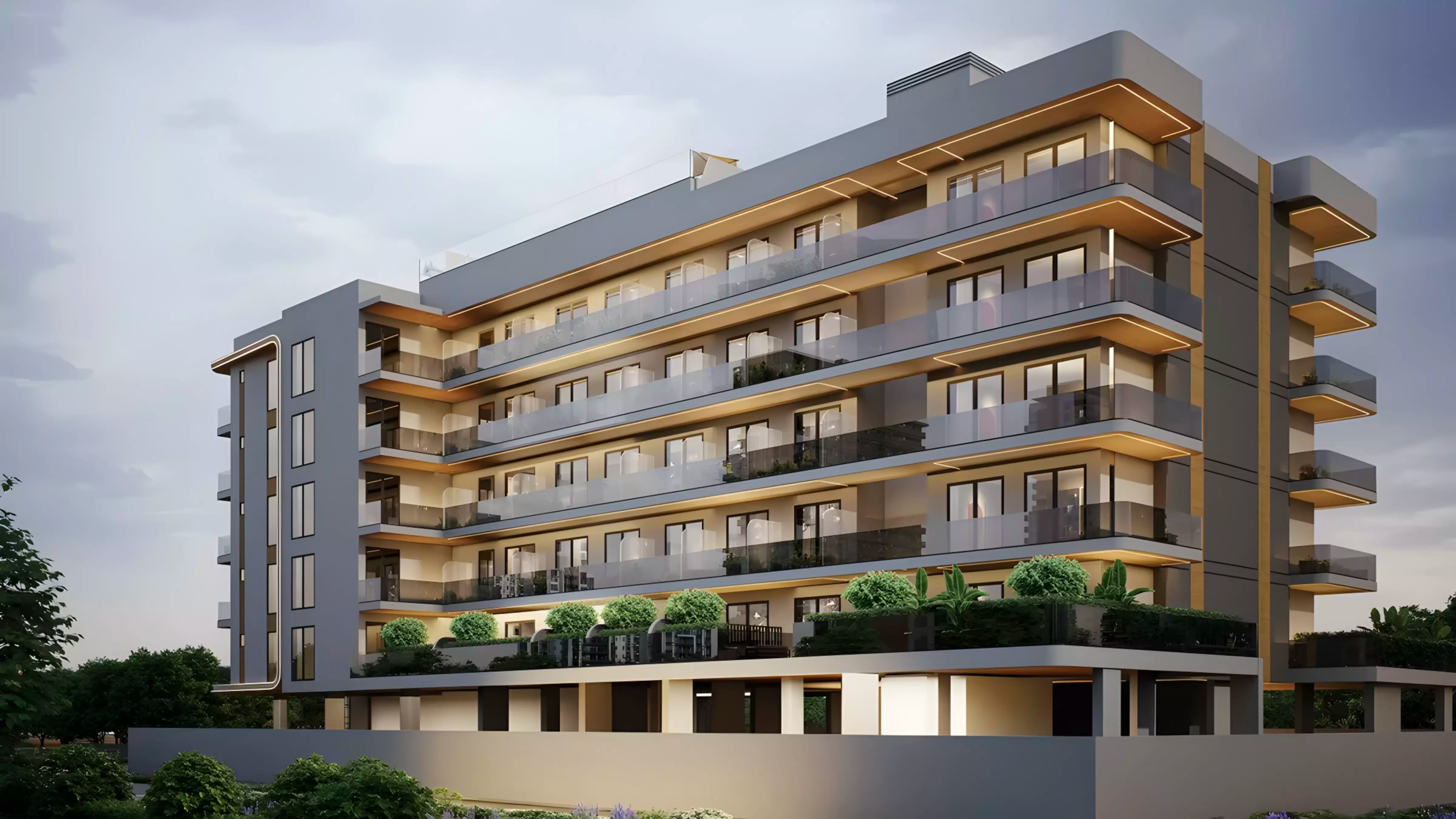 Impressie van Park Residency, appartementen van Park Group in International City Phase 2, Dubai