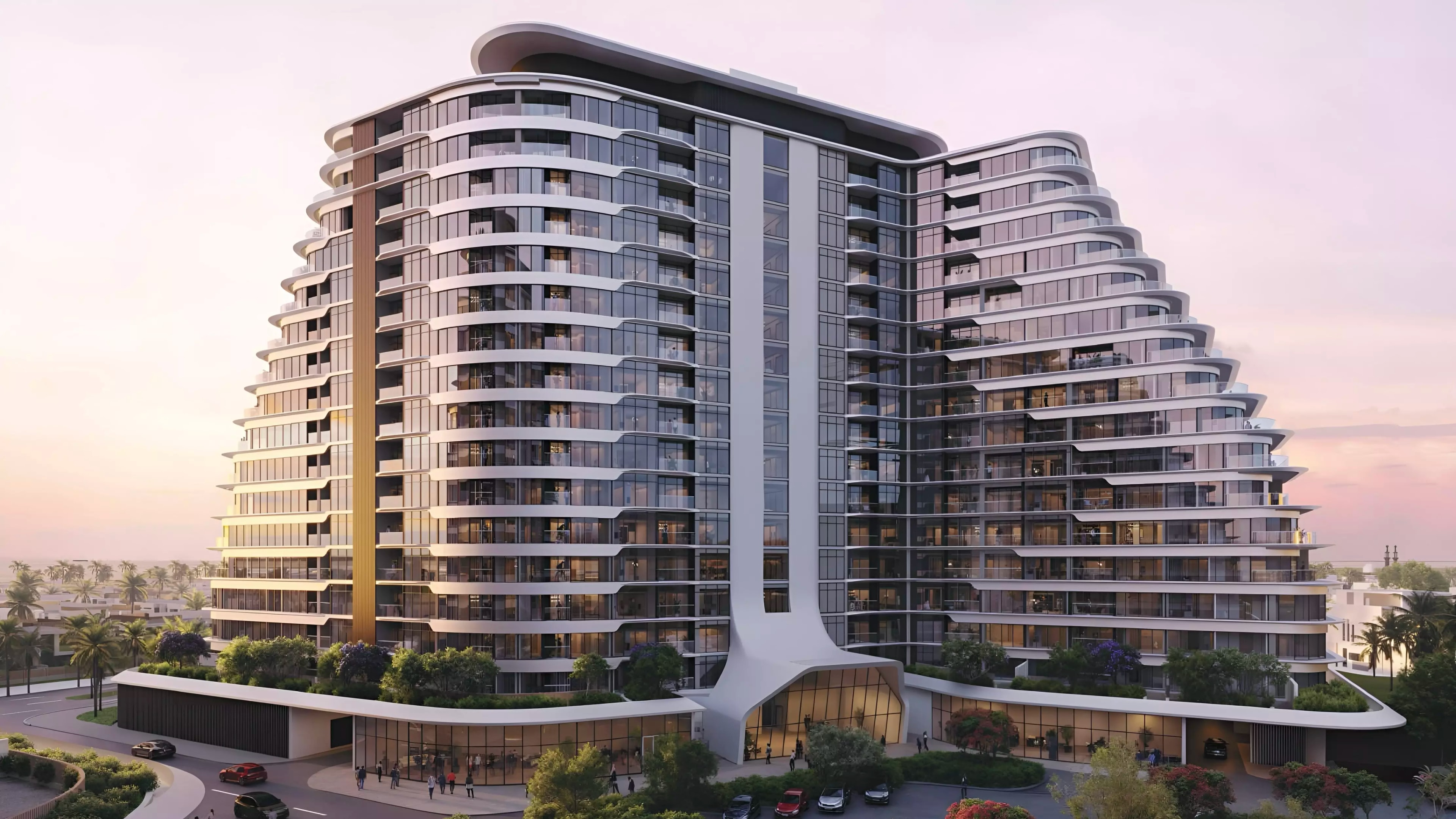 Impressie van Cascada 2, appartementen van BT Holdings in Dubai South (Dubai World Central), Dubai