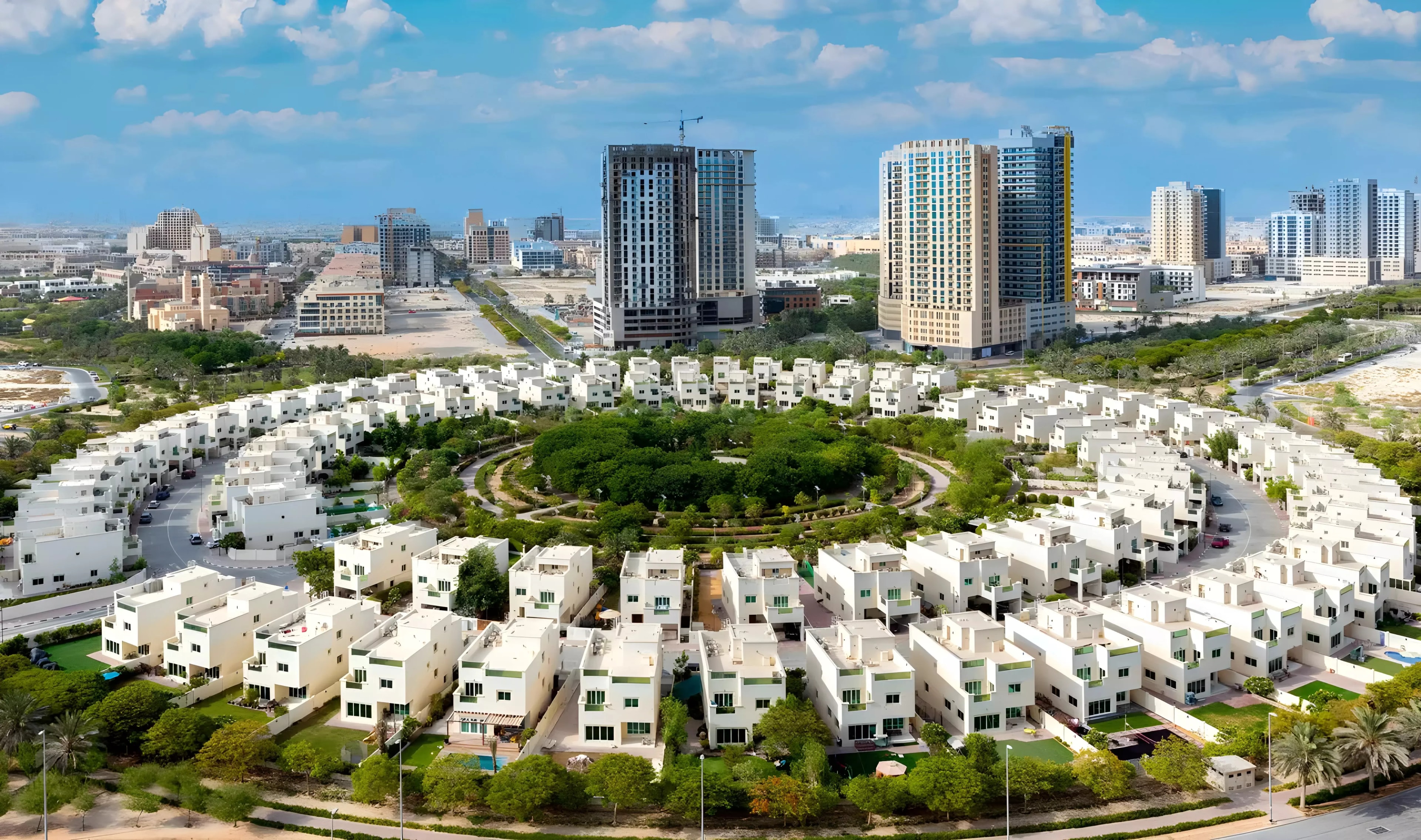 Impressie van The Borough, appartementen van Iconic Vista Development in Jumeirah Village Circle, Dubai