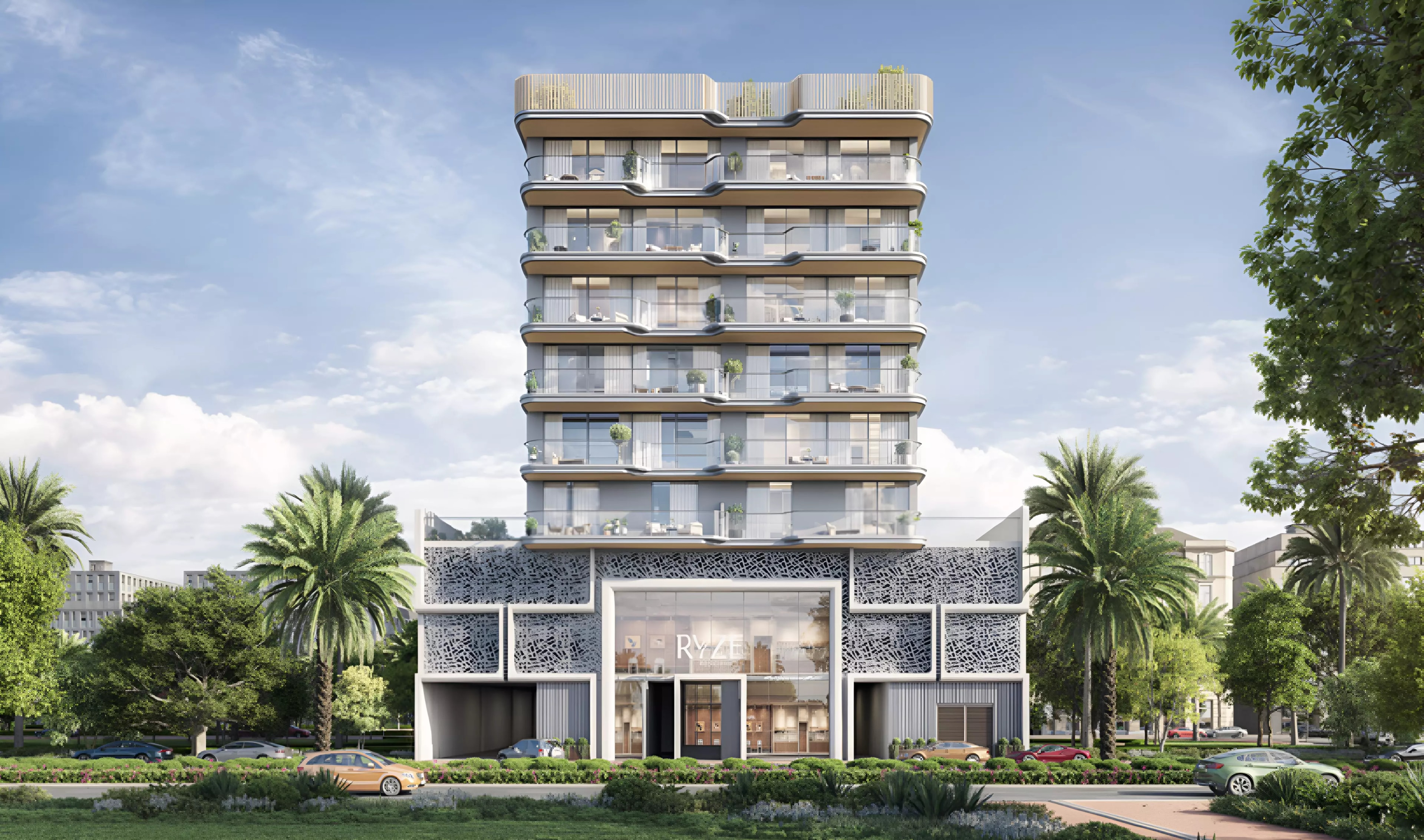Impressie van Ryze, appartementen van Aum One in International City, Dubai