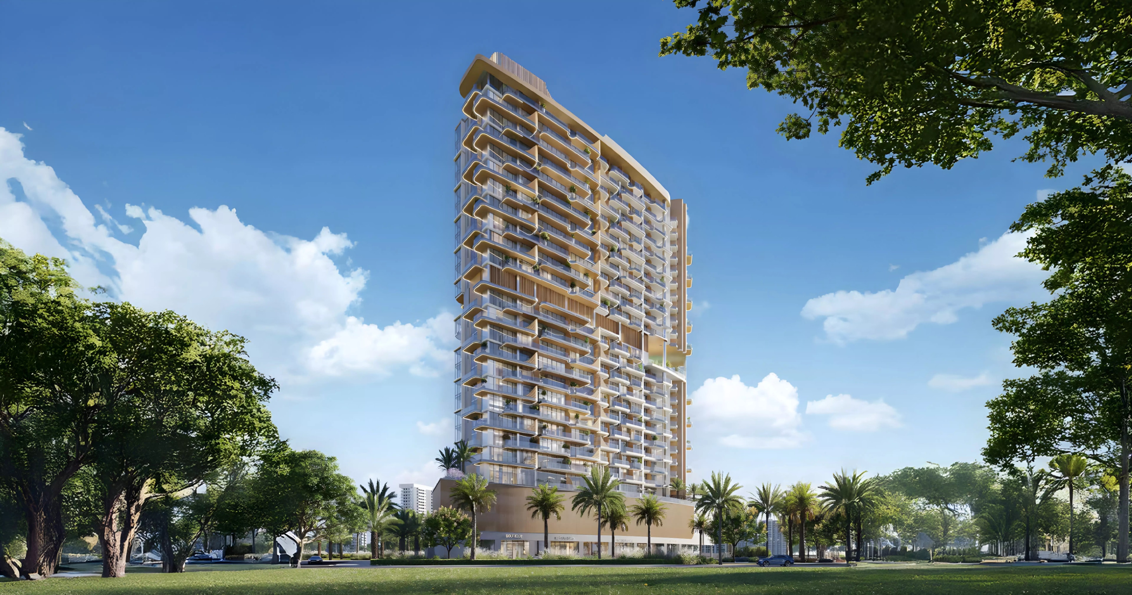 Impressie van Rabdan Gate, appartementen van Rabdan Developments in Majan, Dubai
