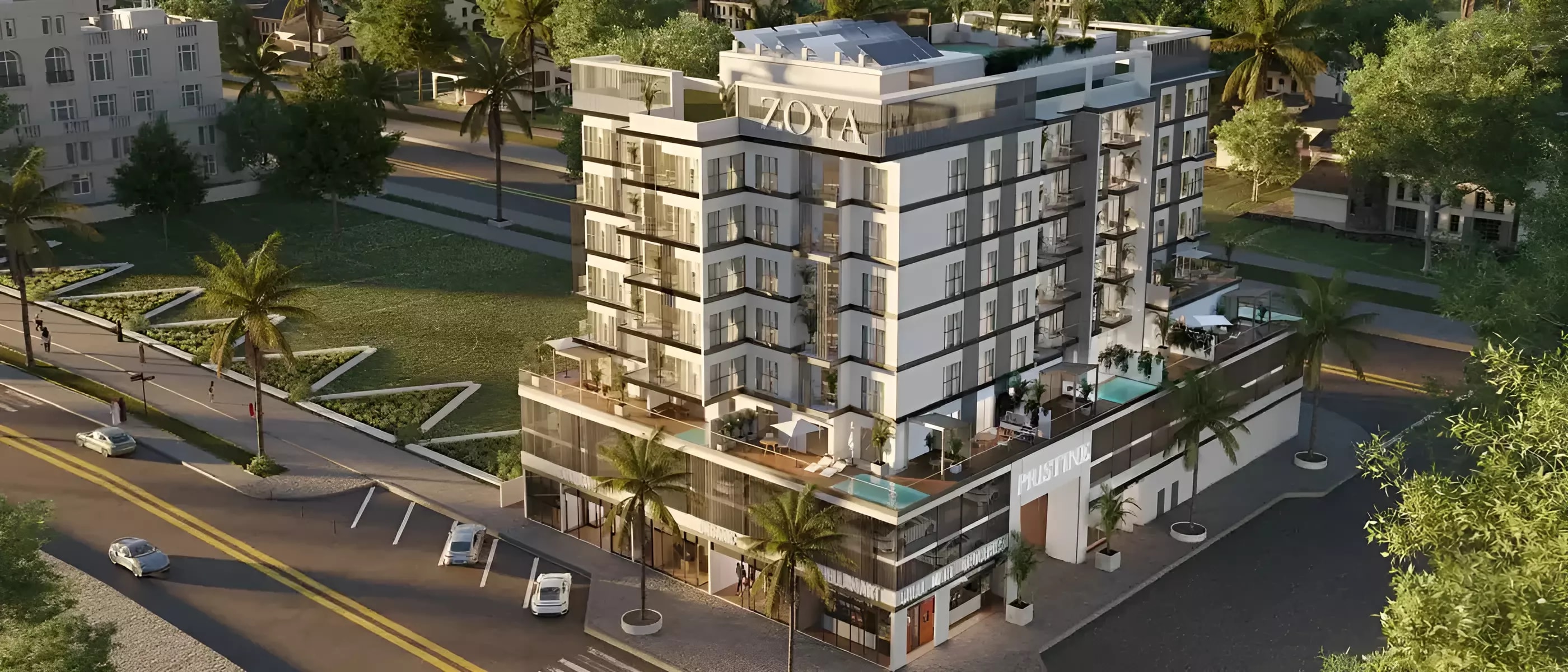 Impressie van Pristine, appartementen van Zoya Developments in Al Furjan, Dubai