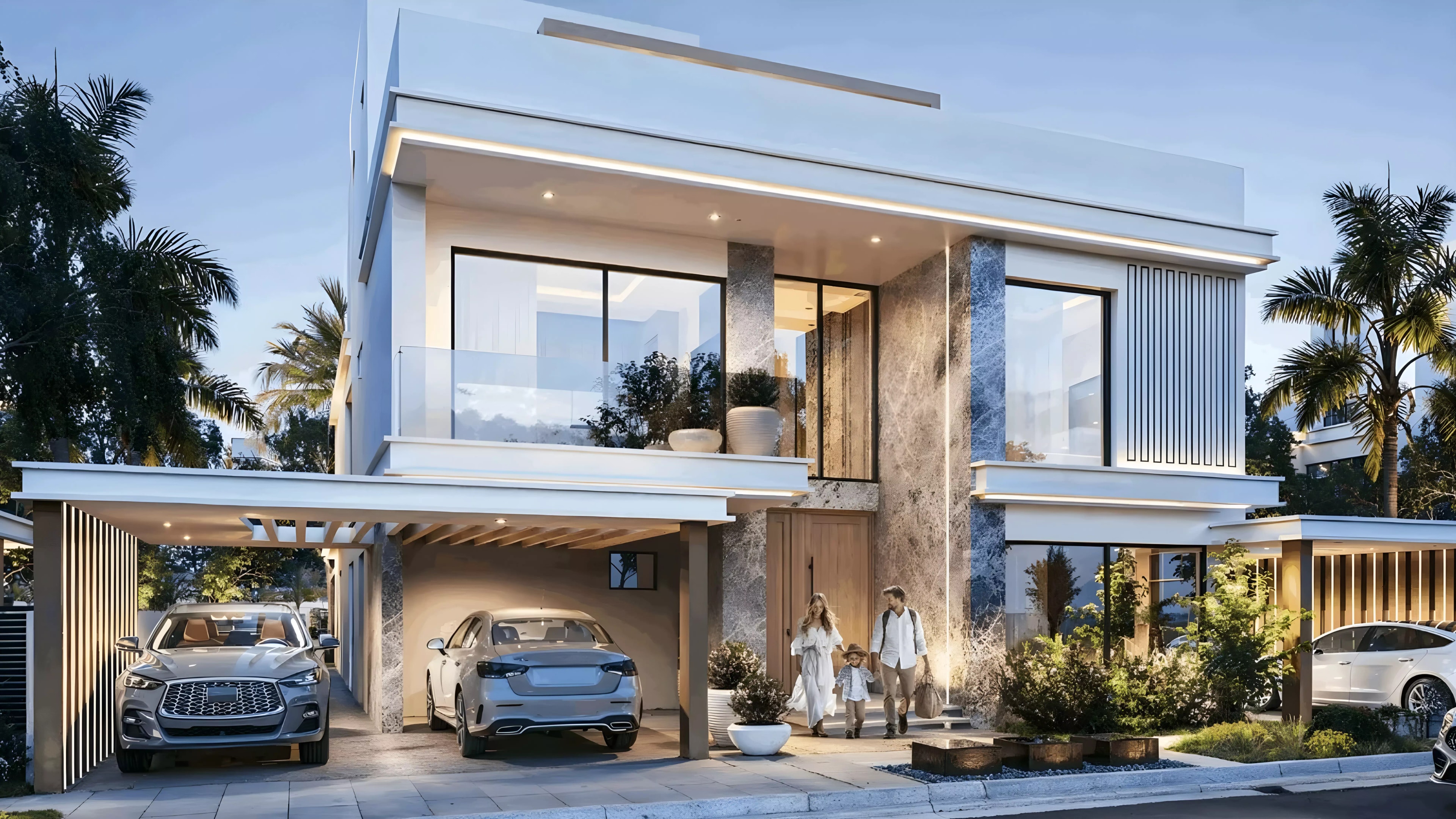 Impressie van Barbados 2, townhouses van Damac Properties in Damac Islands 2, Dubai