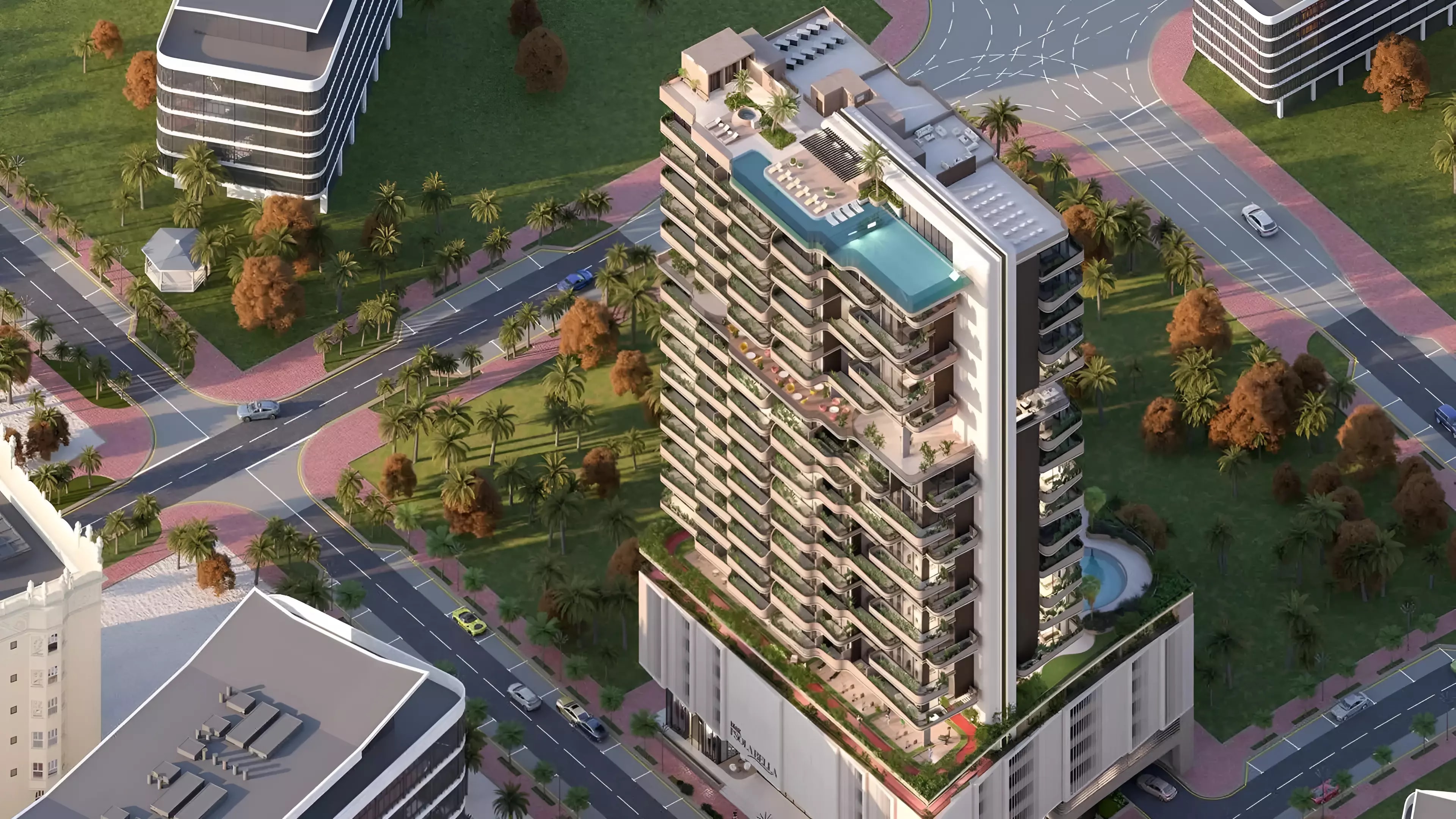Impressie van Mak I'Sola Bella, appartementen van Al Hadaf Properties in Jumeirah Village Circle, Dubai