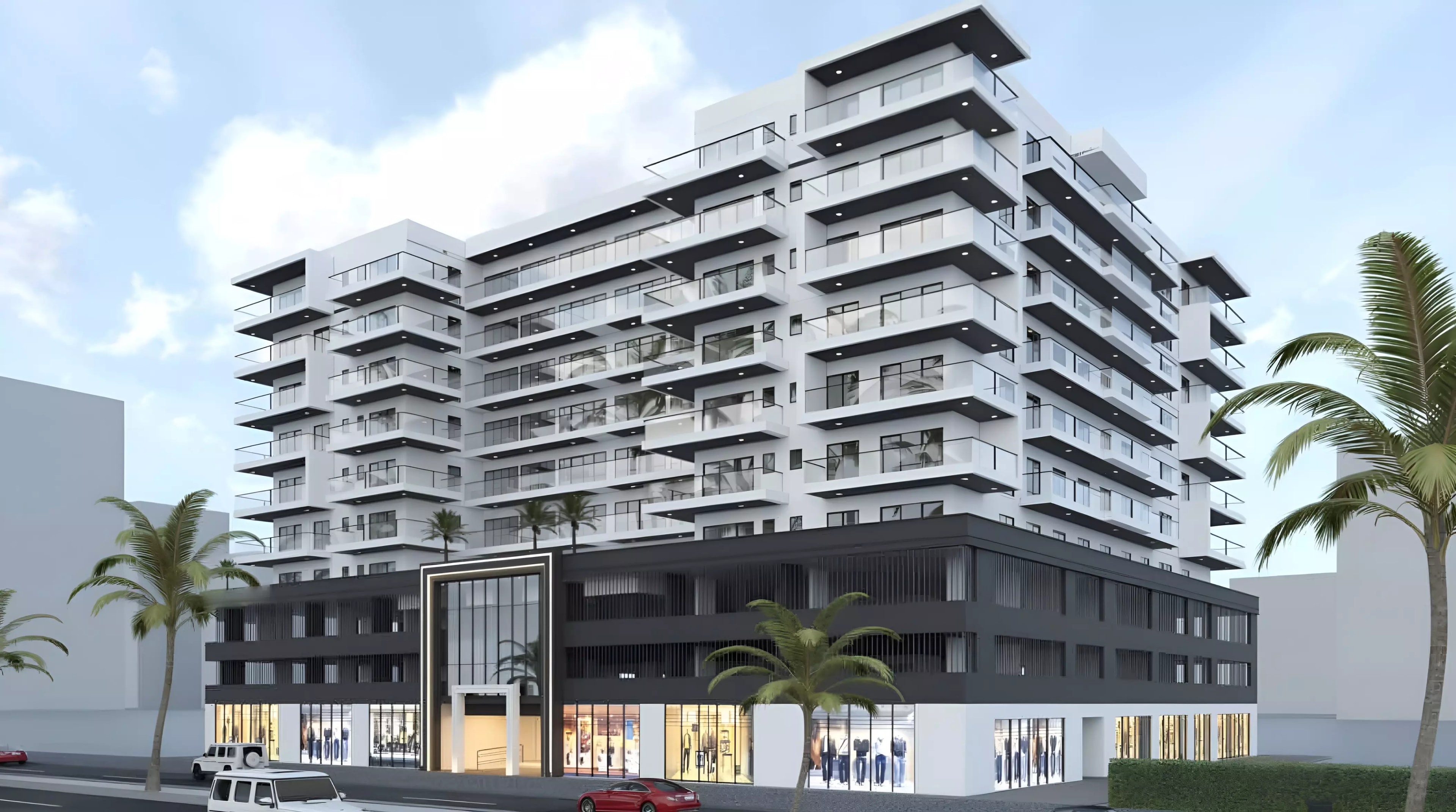 Impressie van Equiti Garden, appartementen van B.N.H Developer in Al Furjan, Dubai