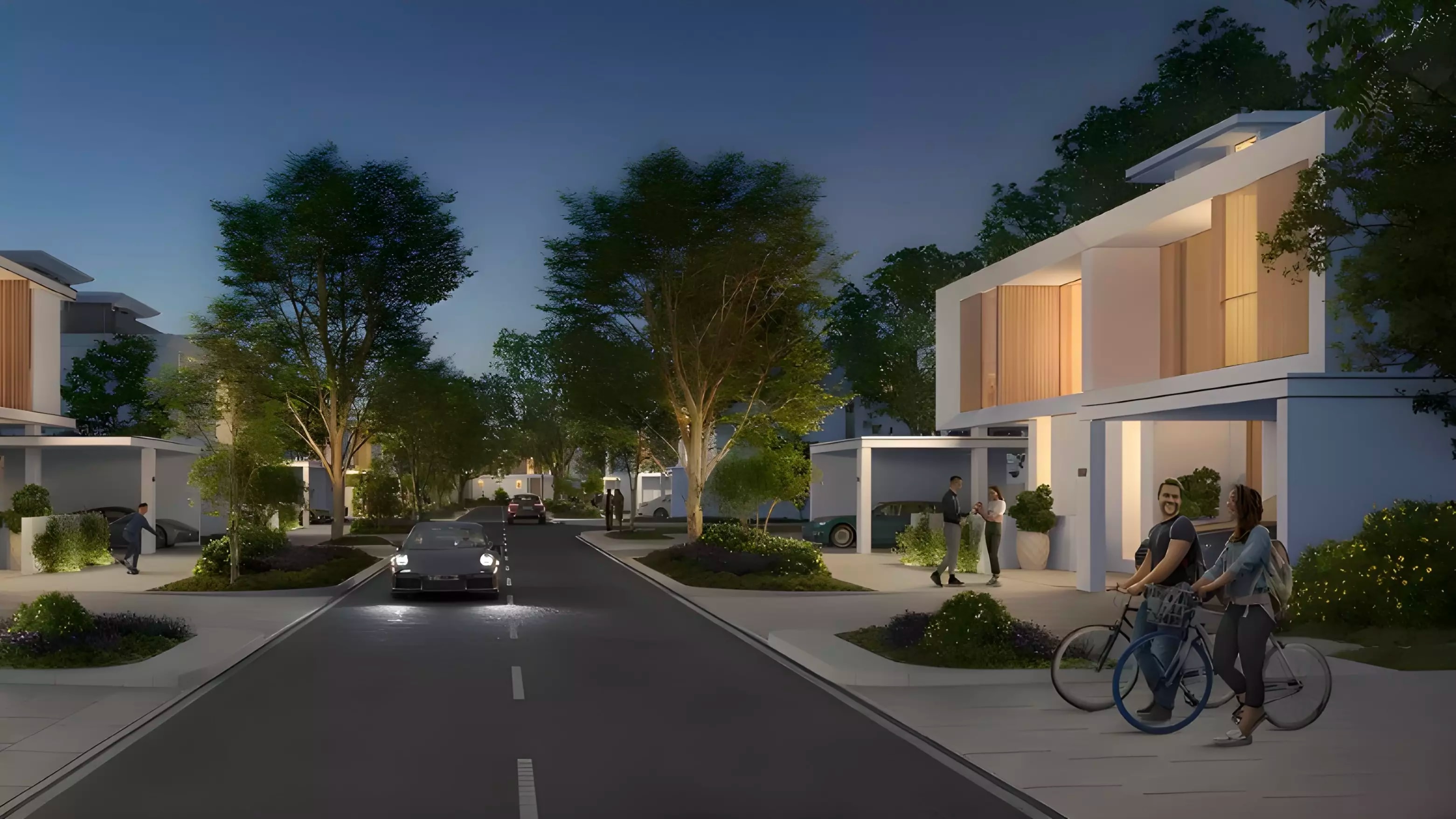 Impressie van The Valley West, townhouses van Emaar Properties in The Valley, Dubai