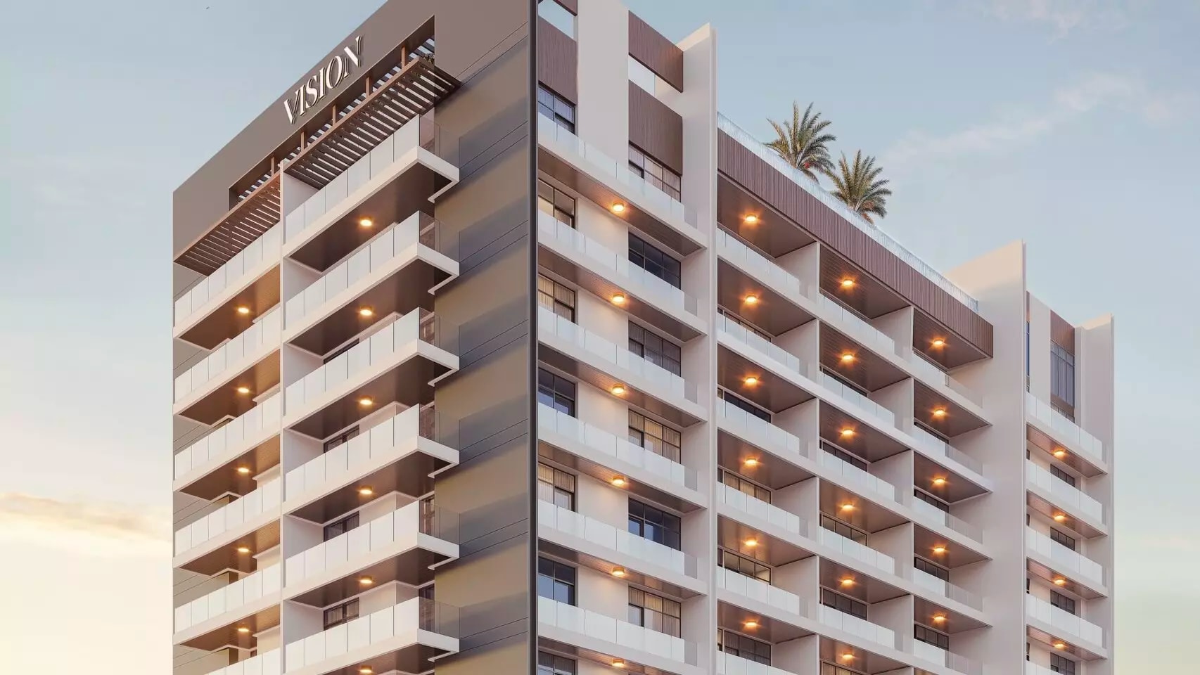 Impressie van Platinum by Vision, appartementen van Vision Development in Liwan, Dubai