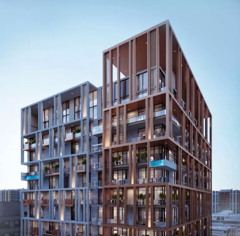 Impressie van AB Cavalier, woningen van AB Developers in Jumeirah Village Circle, Dubai