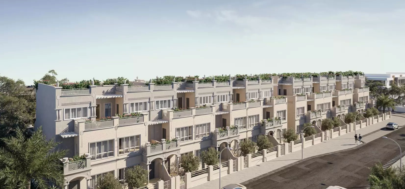 Impressie van Marwa Homes Phase 3 By New World, townhouses van New World Developments in Jumeirah Village Circle, Dubai