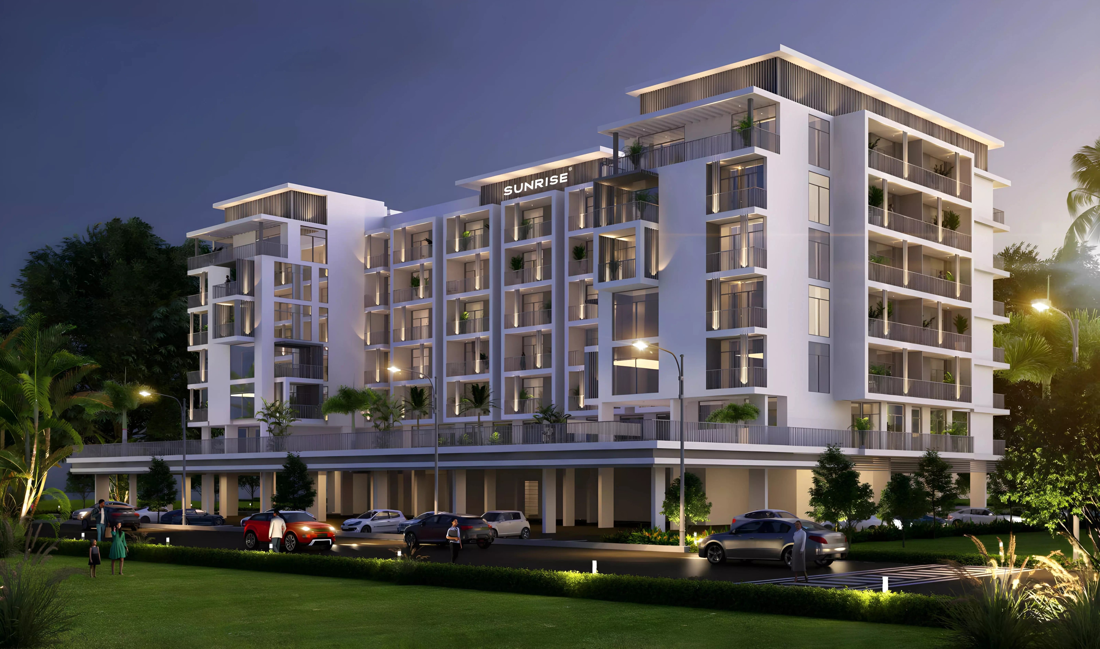 Impressie van Legacy by Sunrise, appartementen van Sunrise Capital in Arjan, Dubai