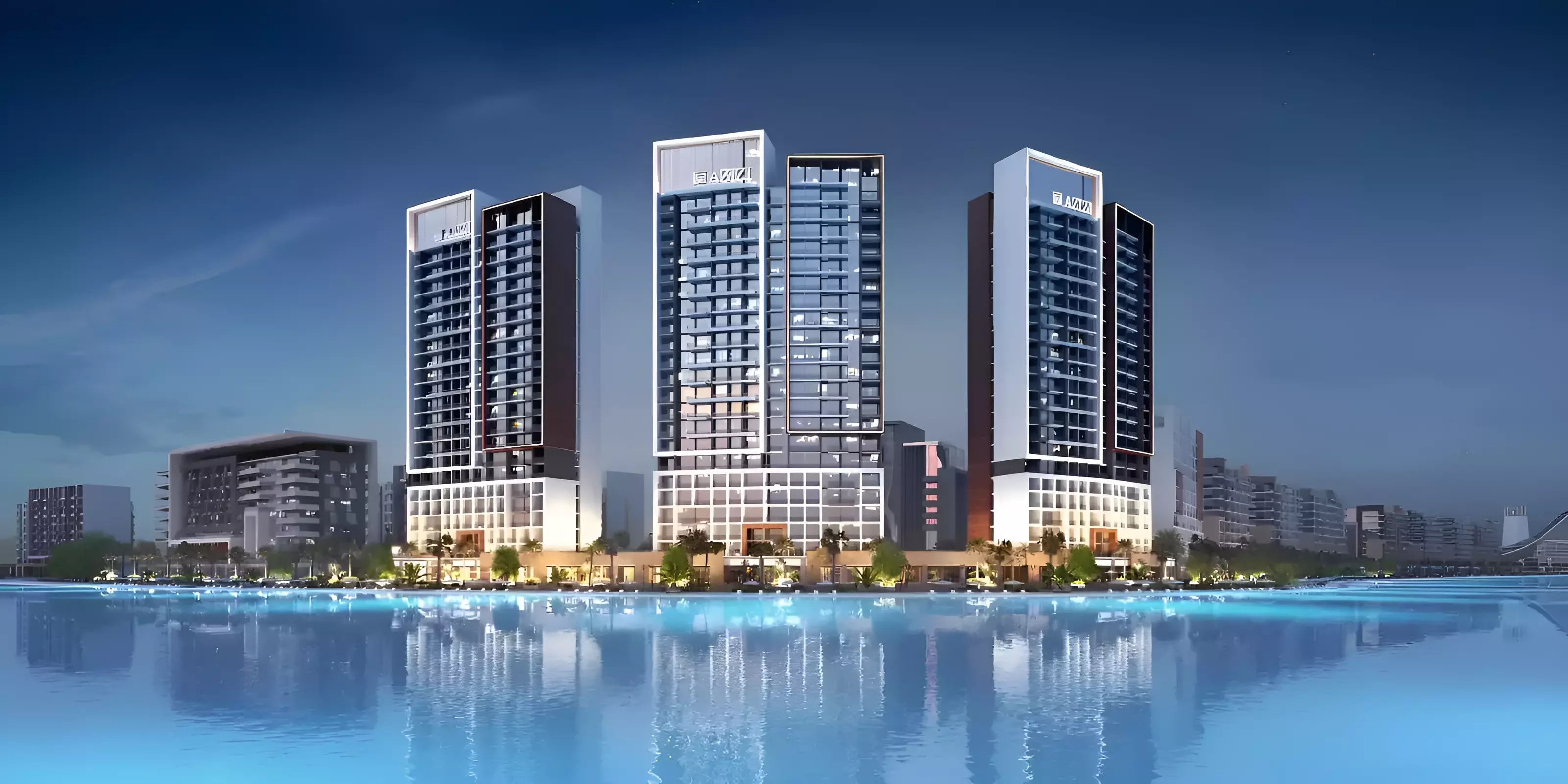 Impressie van Azizi Riviera Beachfront, appartementen van Azizi Developments in Meydan, Dubai
